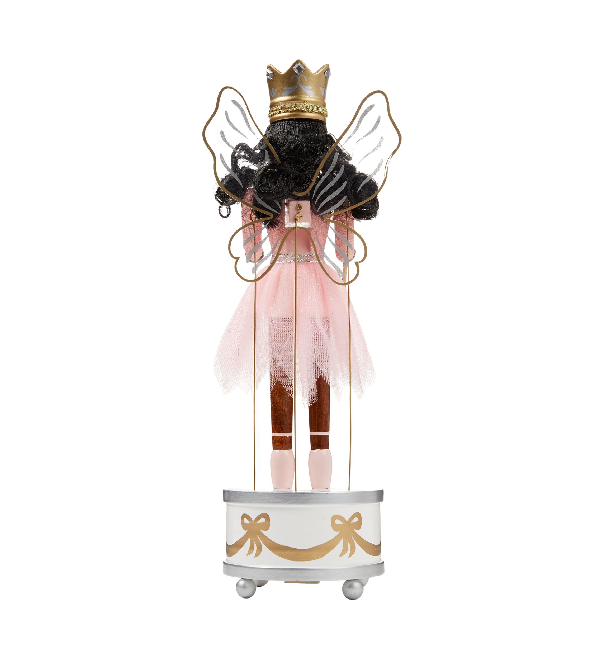African American Musical Fairy Figurine