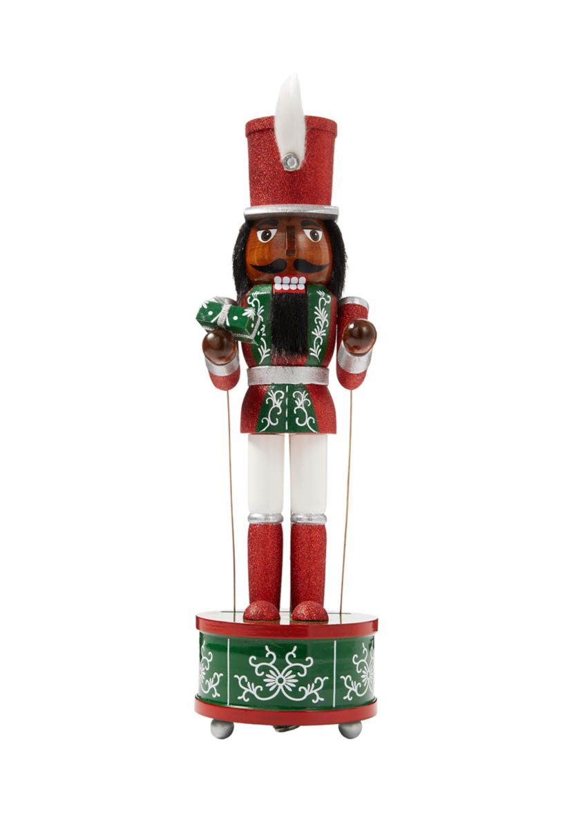 African American Musical Red and Green Nutcracker