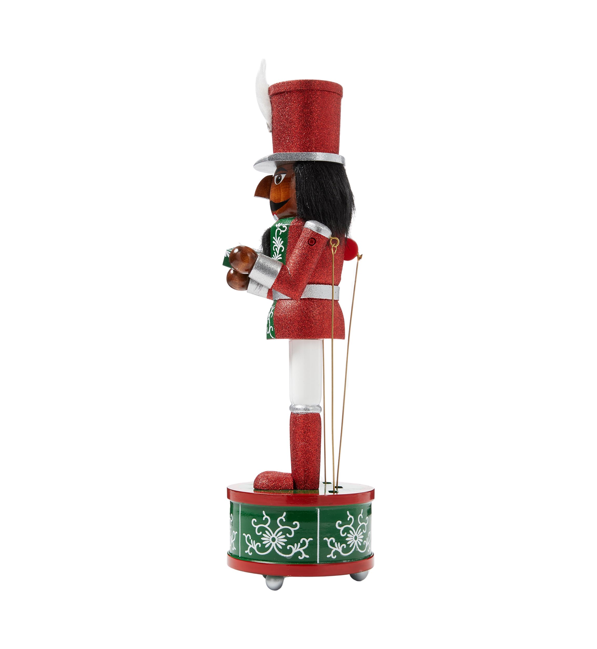 African American Musical Red and Green Nutcracker