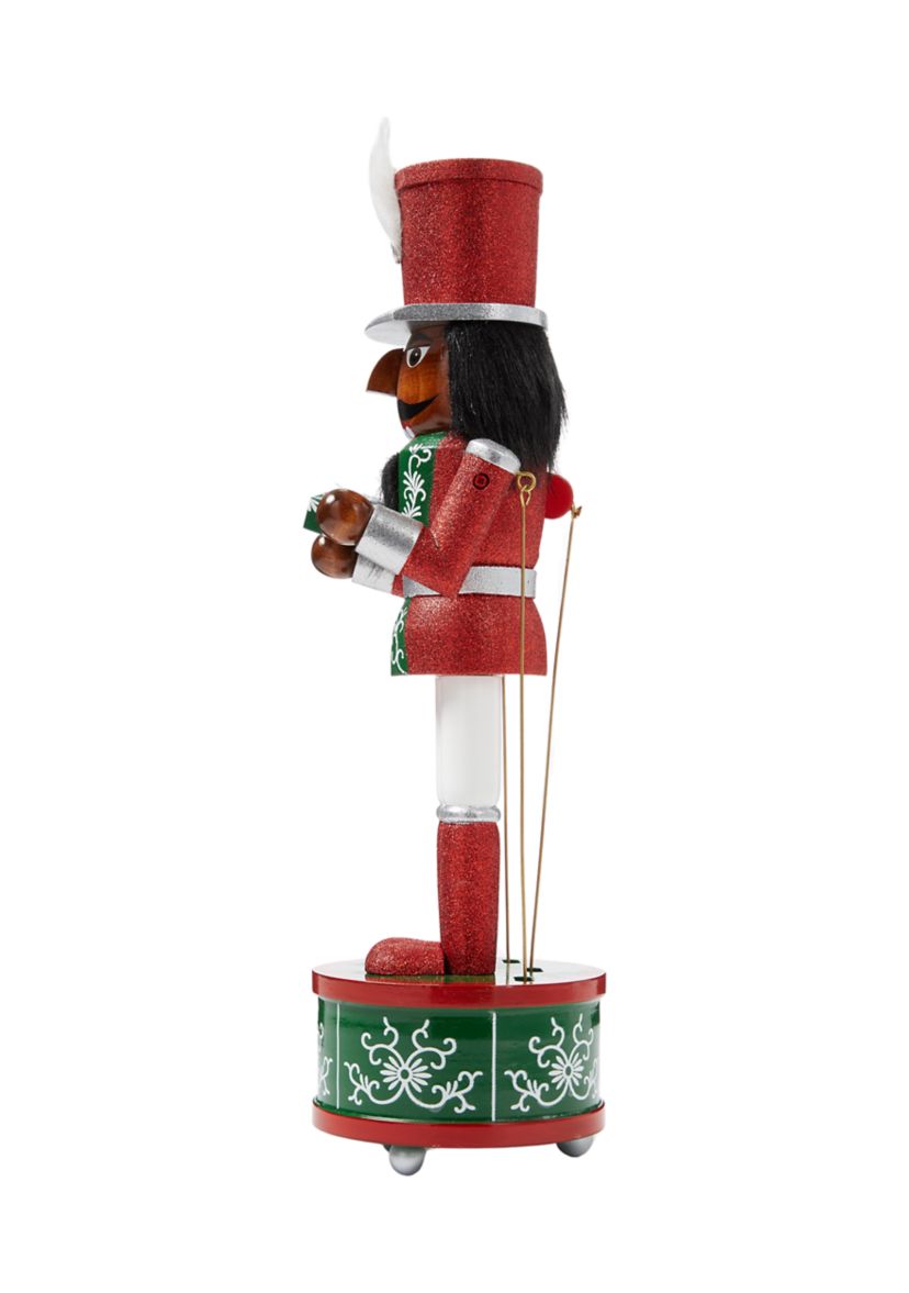 African American Musical Red and Green Nutcracker
