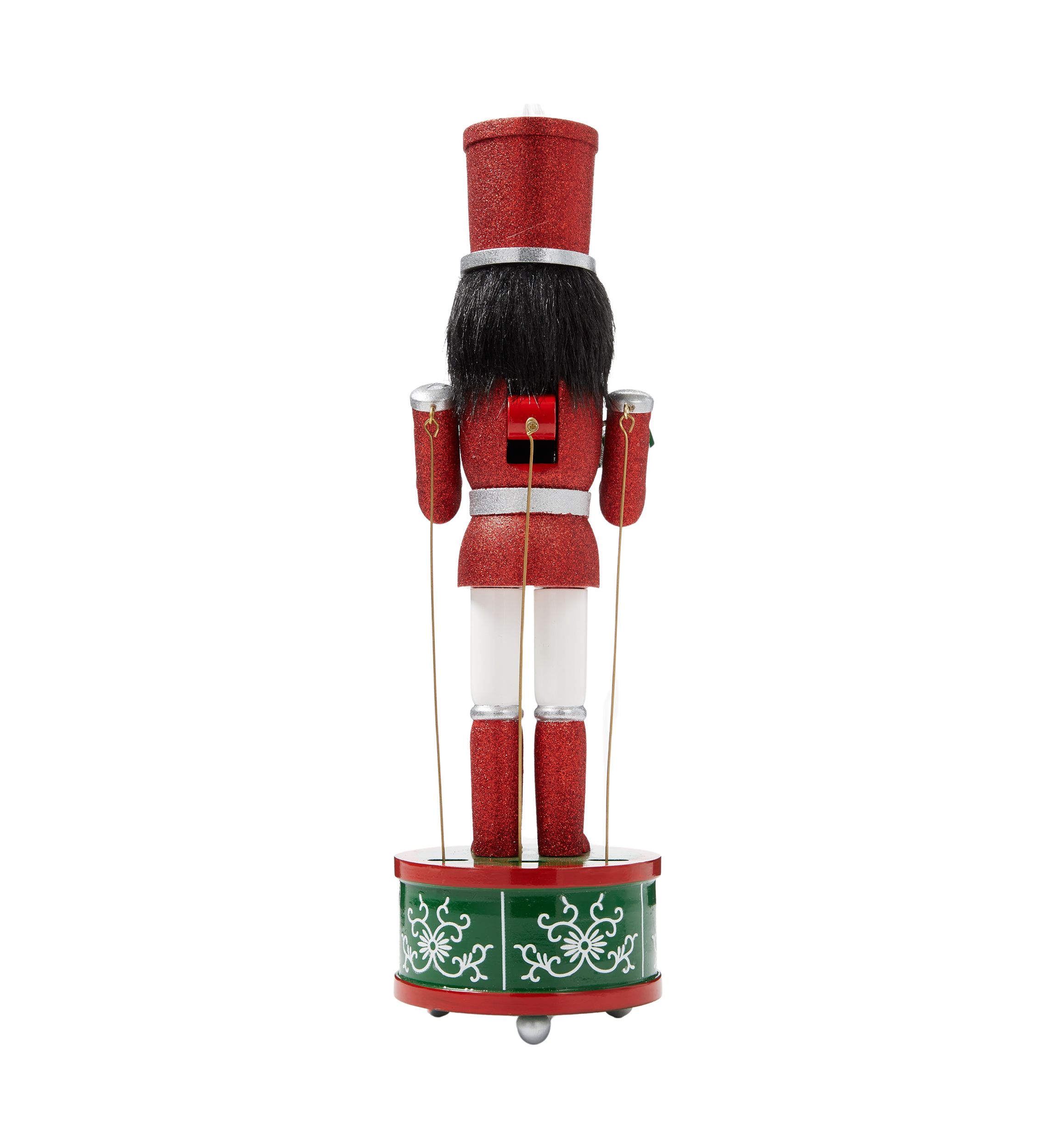 African American Musical Red and Green Nutcracker