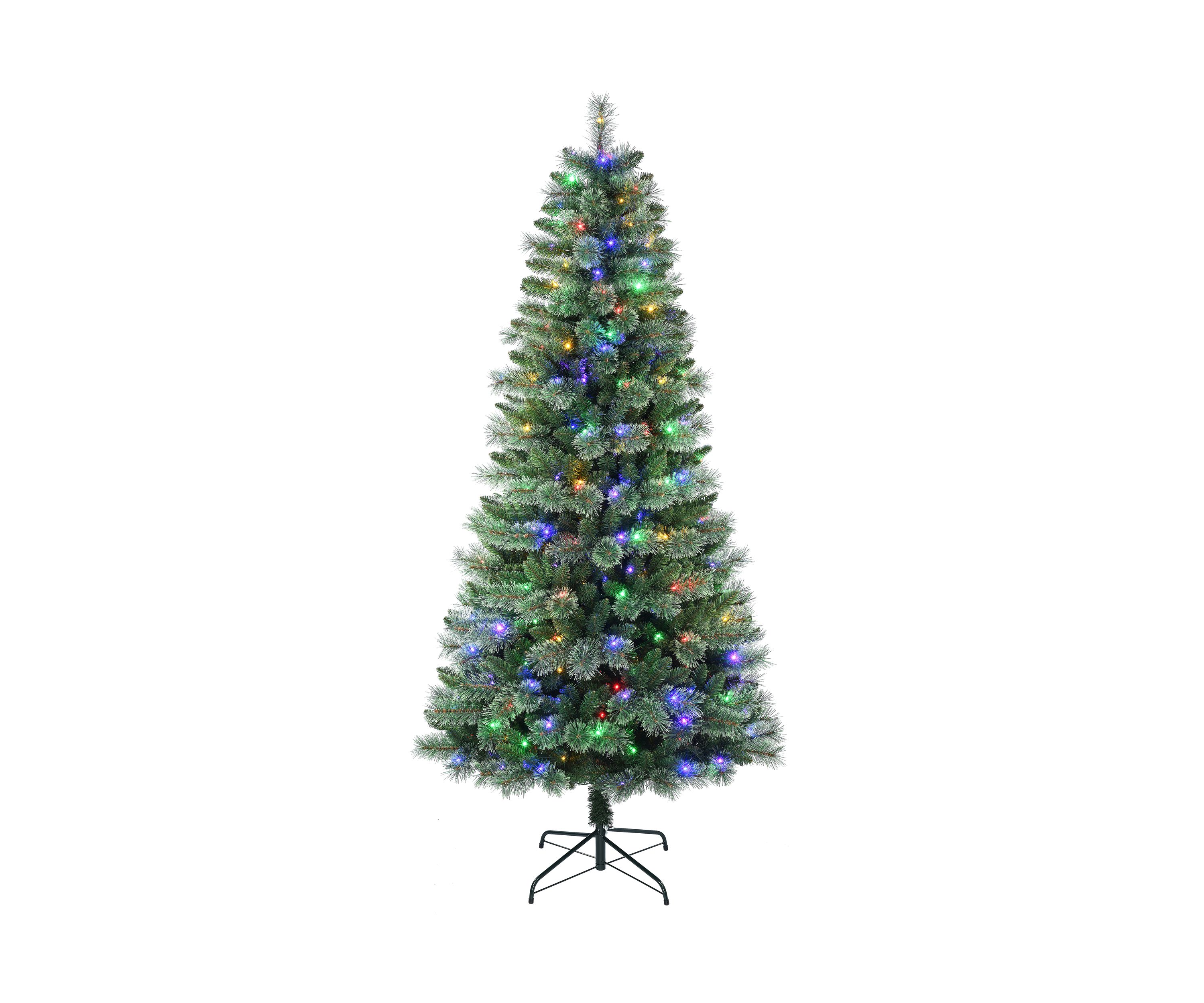 7.5 Foot Pre Lit Green Christmas Tree