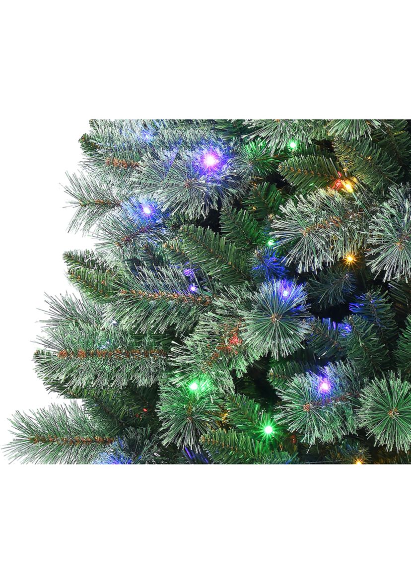 7.5 Foot Pre Lit Green Christmas Tree