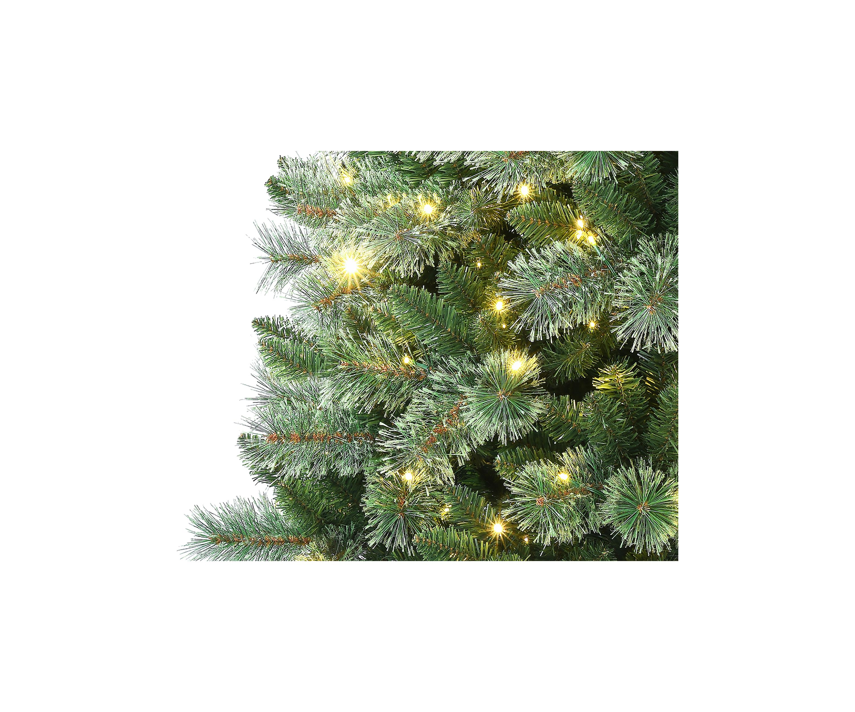 7.5 Foot Pre Lit Green Christmas Tree
