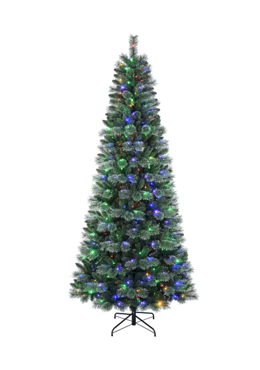9 Foot Pre Lit Green Christmas Tree