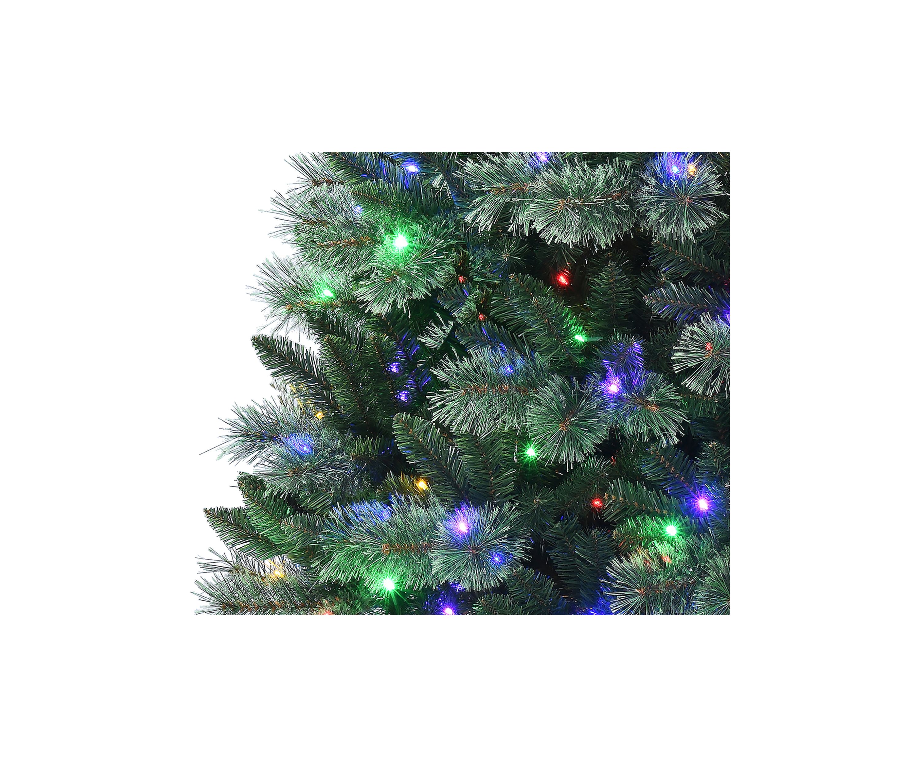 9 Foot Pre Lit Green Christmas Tree