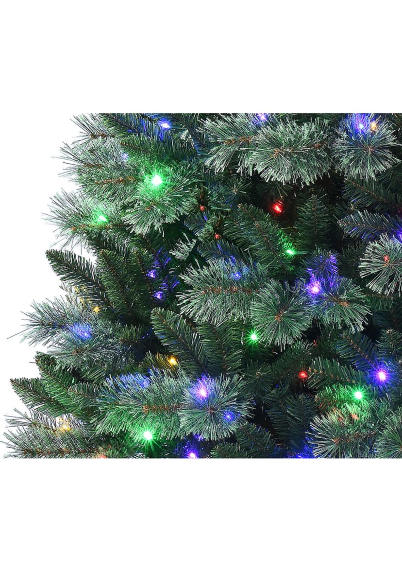 9 Foot Pre Lit Green Christmas Tree