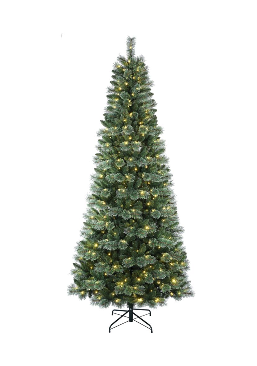 9 Foot Pre Lit Green Christmas Tree
