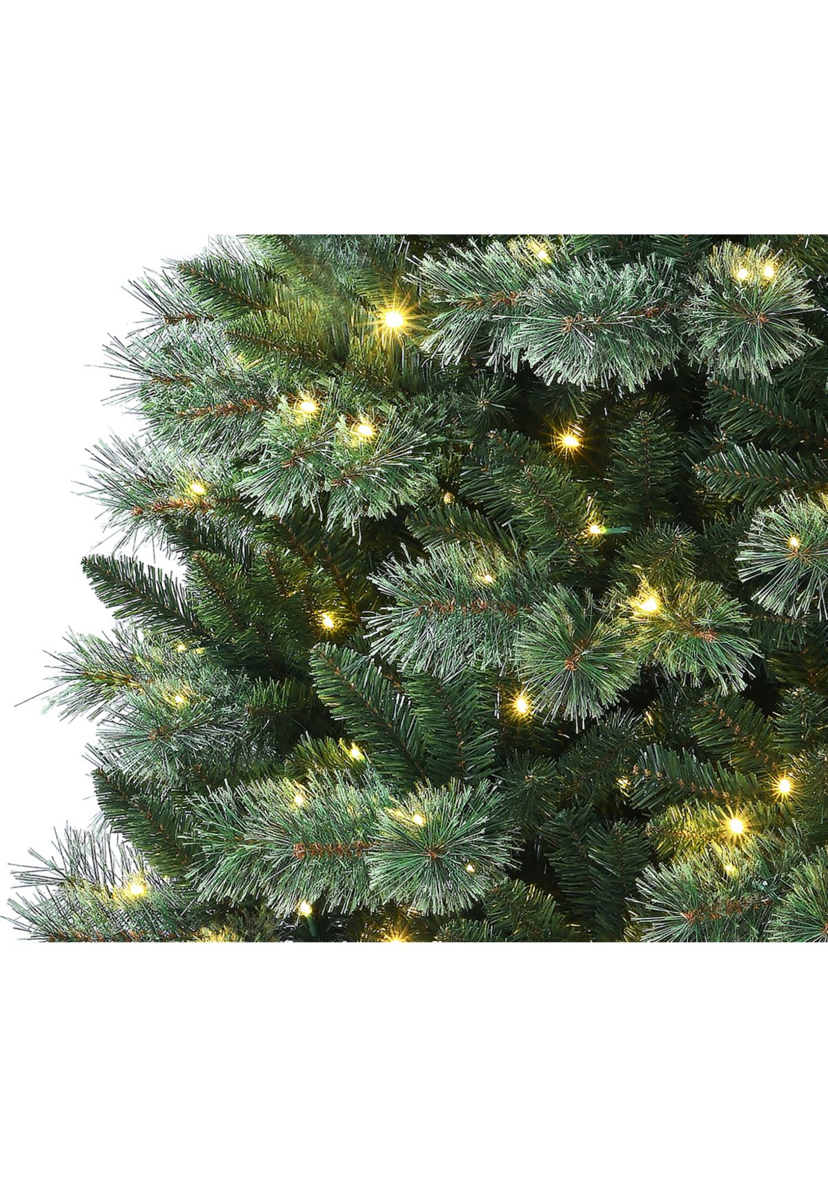 9 Foot Pre Lit Green Christmas Tree