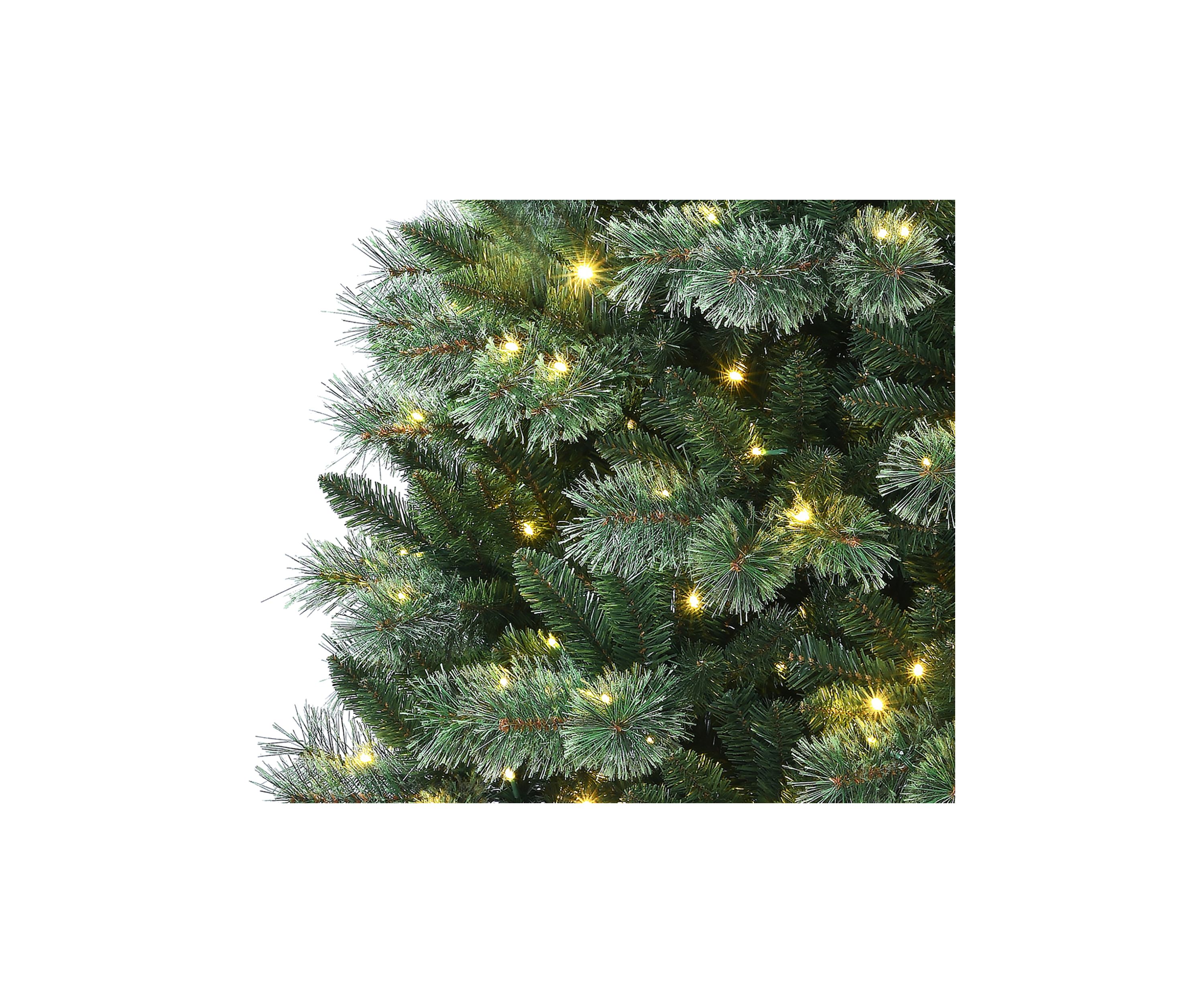 9 Foot Pre Lit Green Christmas Tree