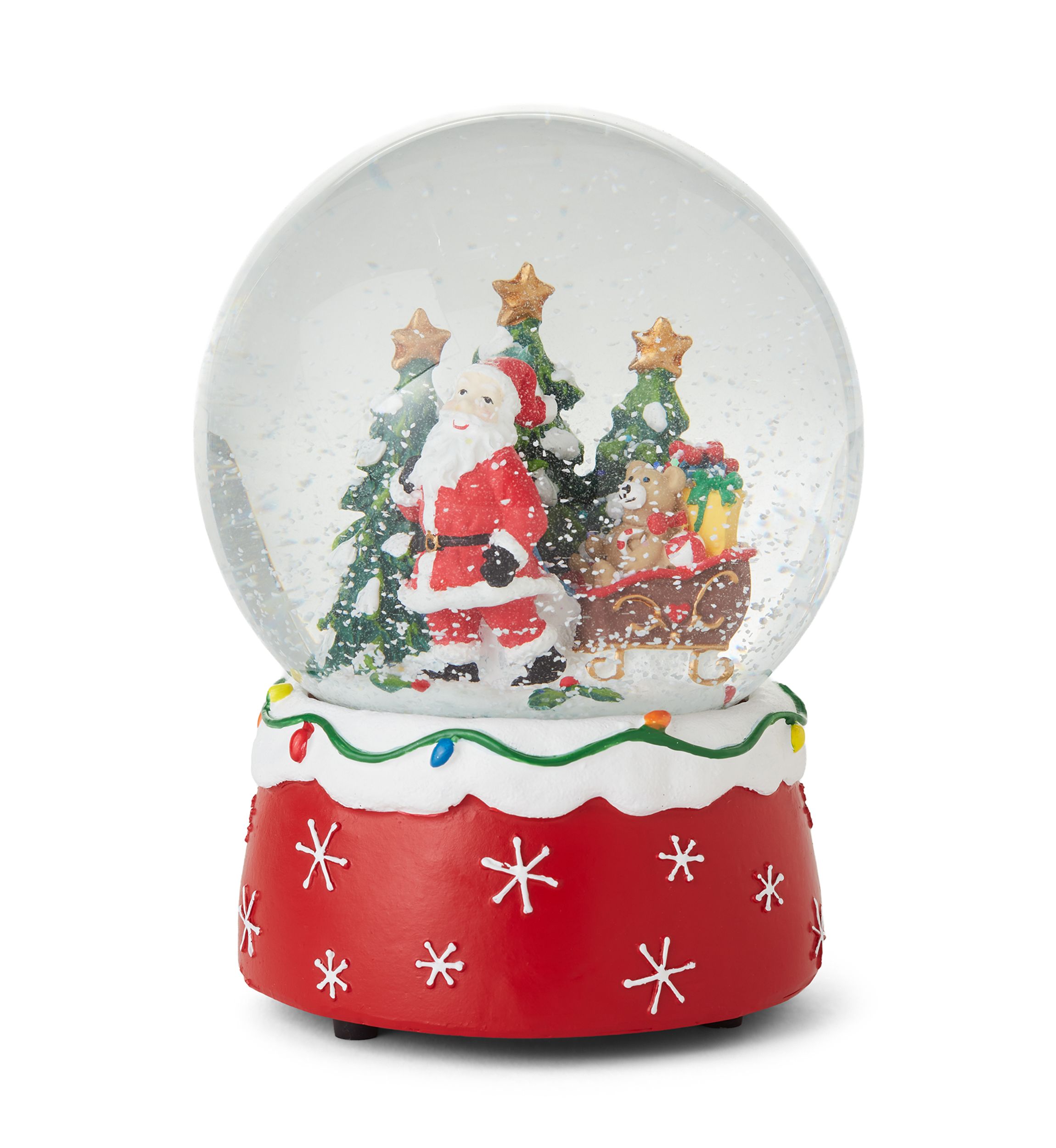 Santa Snow Globe
