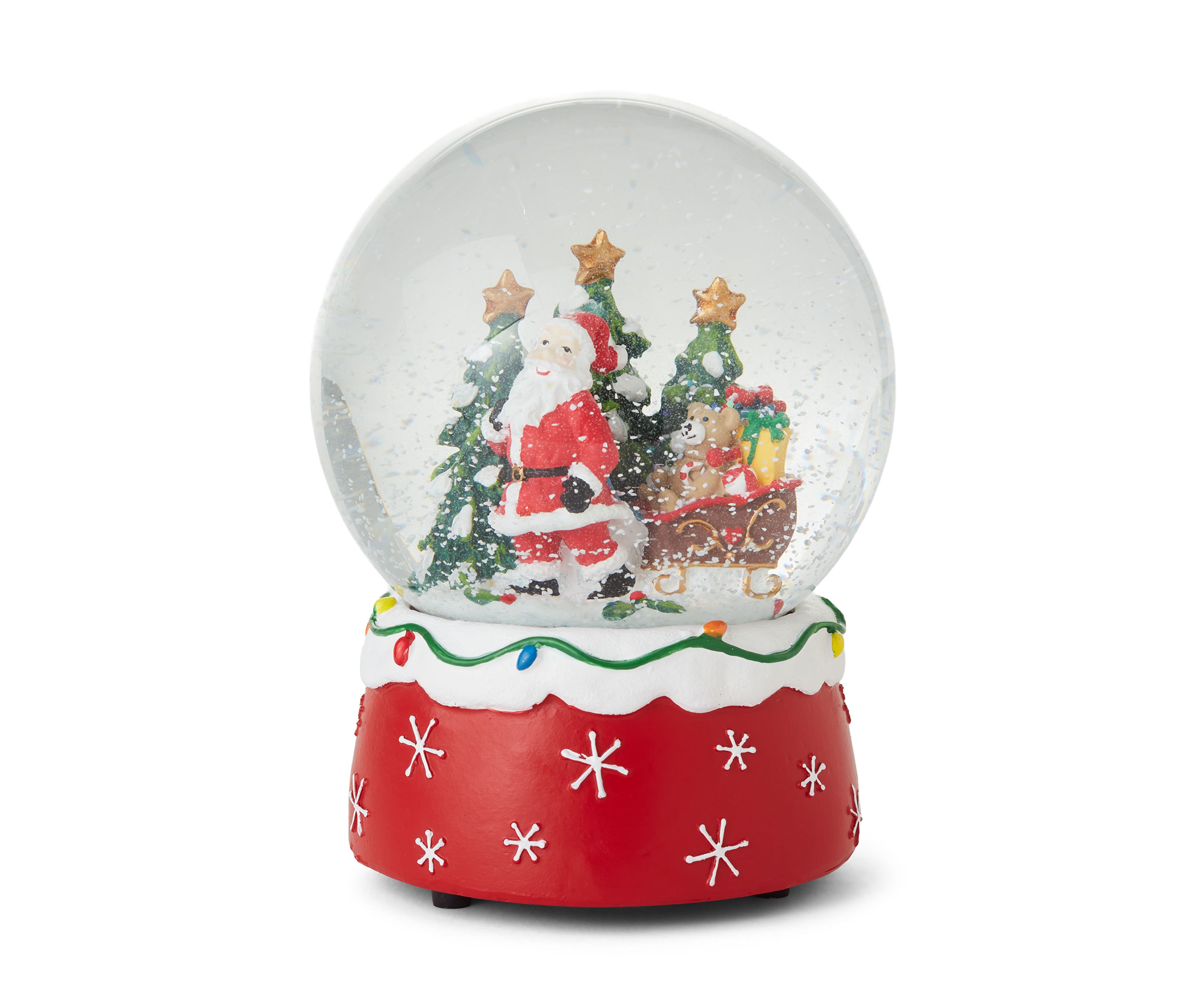 Santa Snow Globe