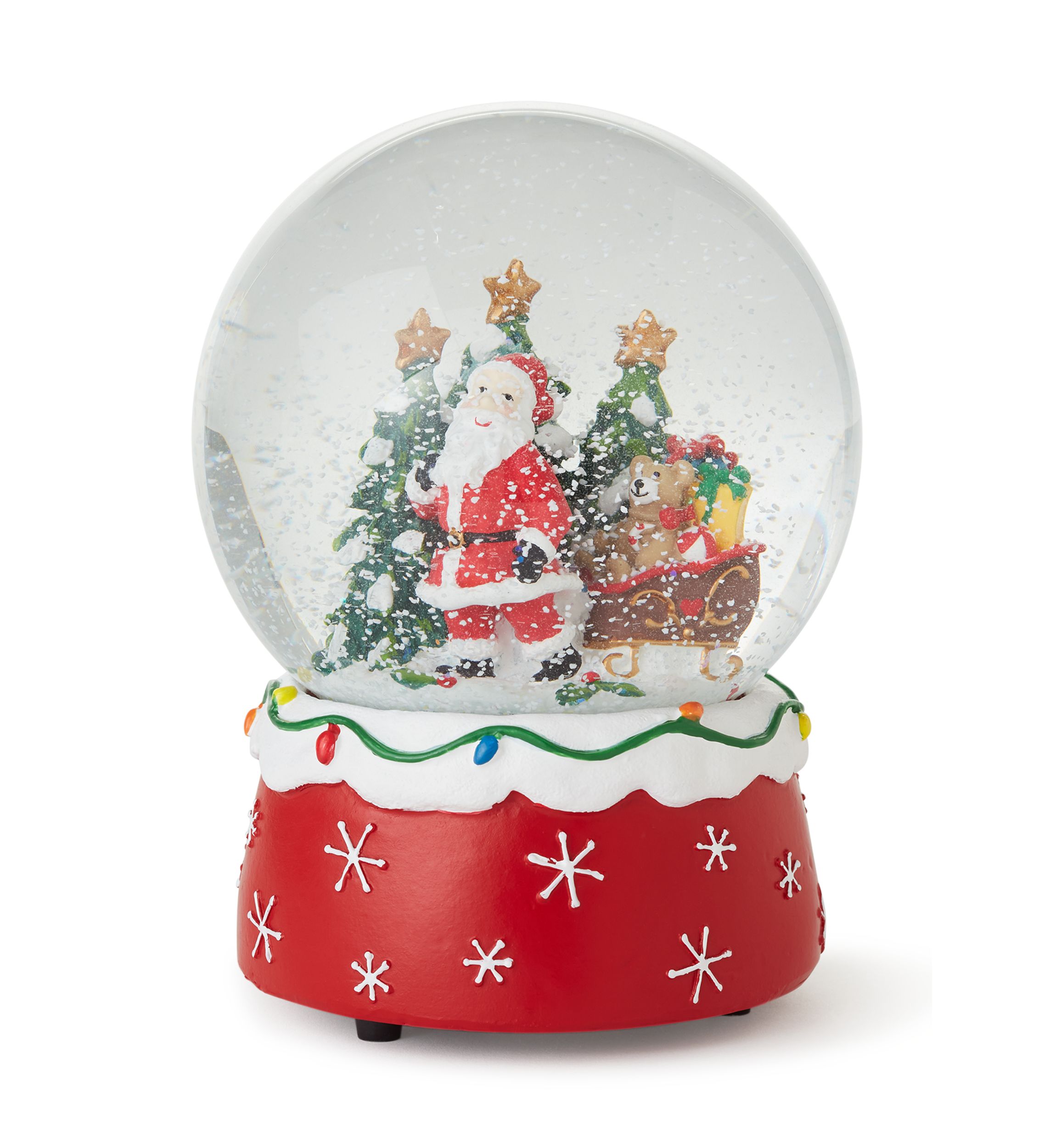 Santa Snow Globe