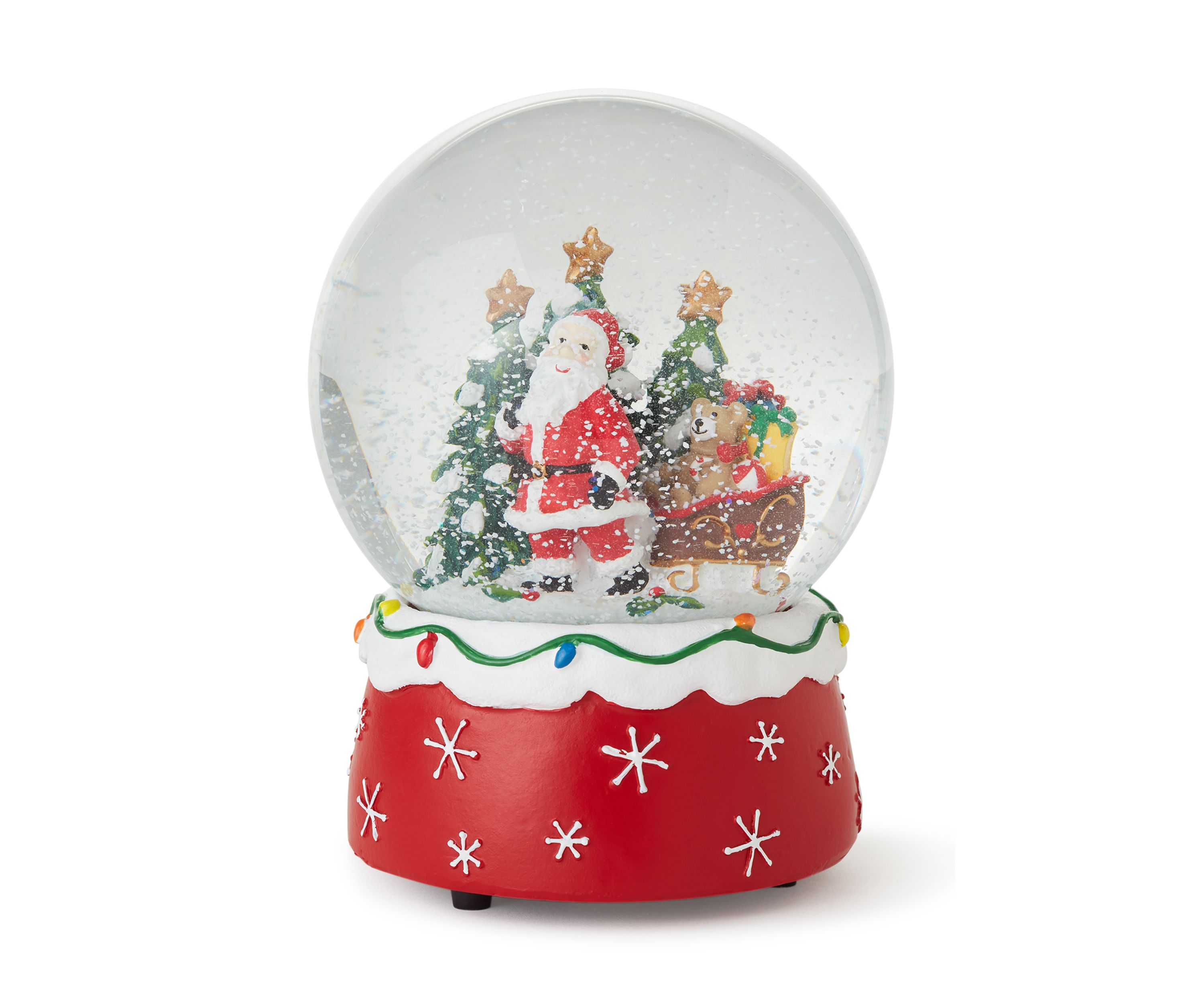 Santa Snow Globe