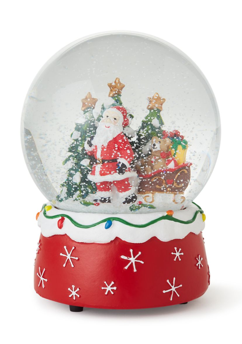 Santa Snow Globe
