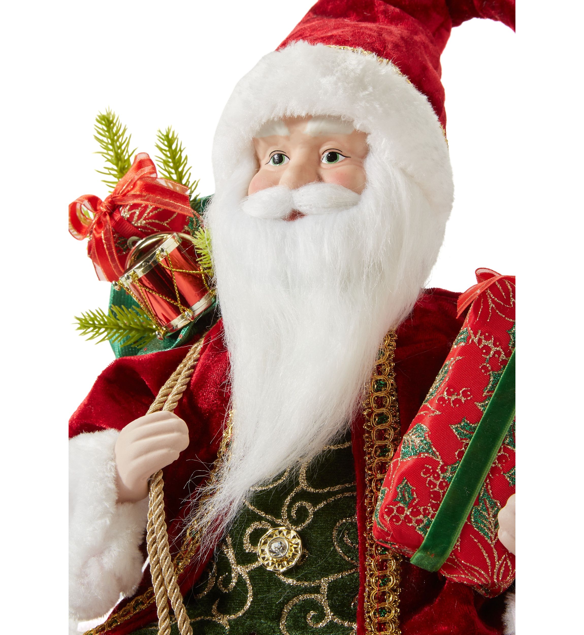 Red Sitting Santa 