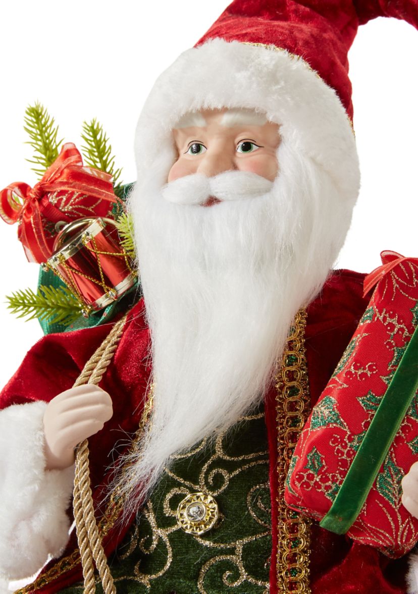 Red Sitting Santa 