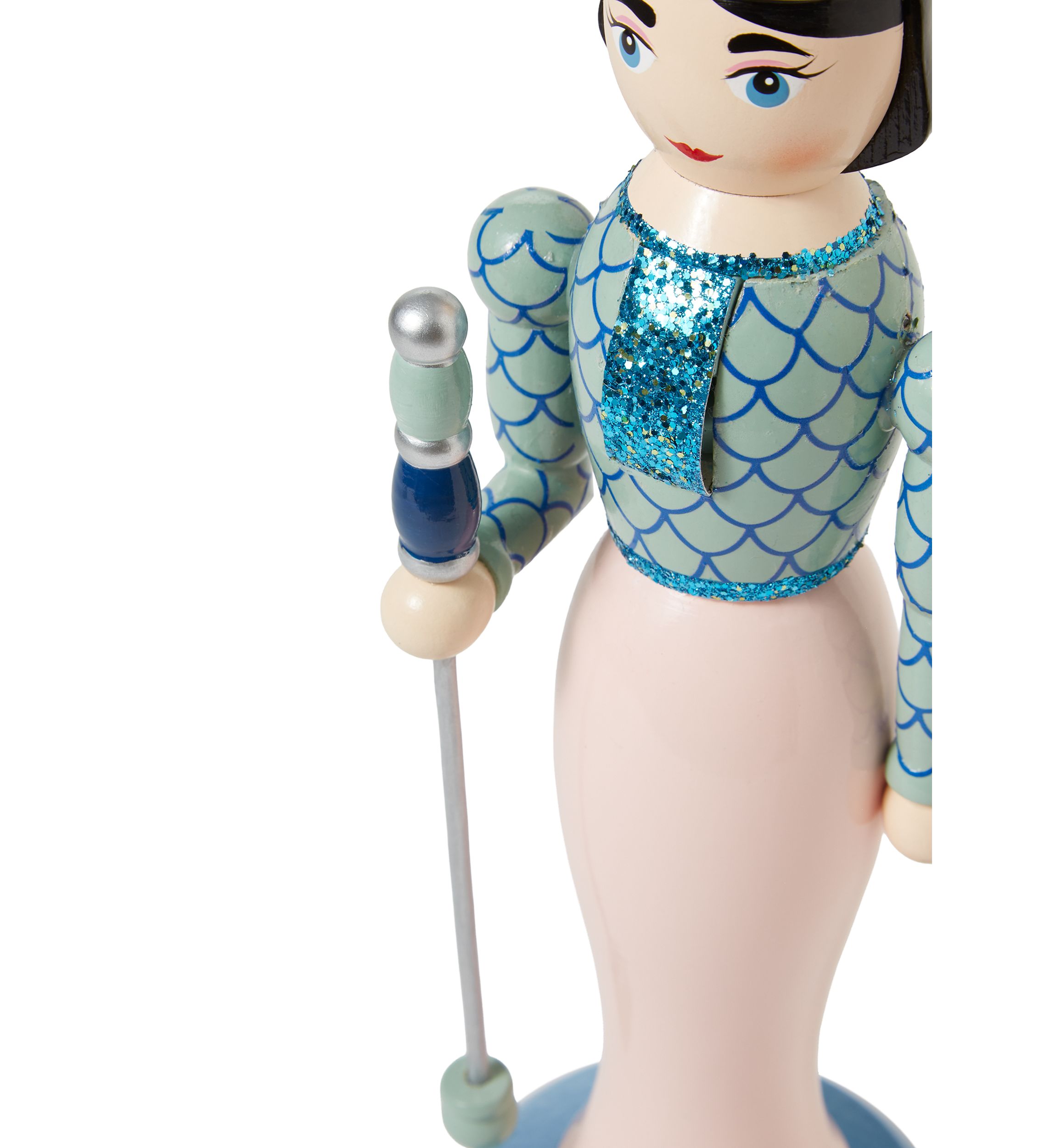 Wooden Mermaid Nutcracker