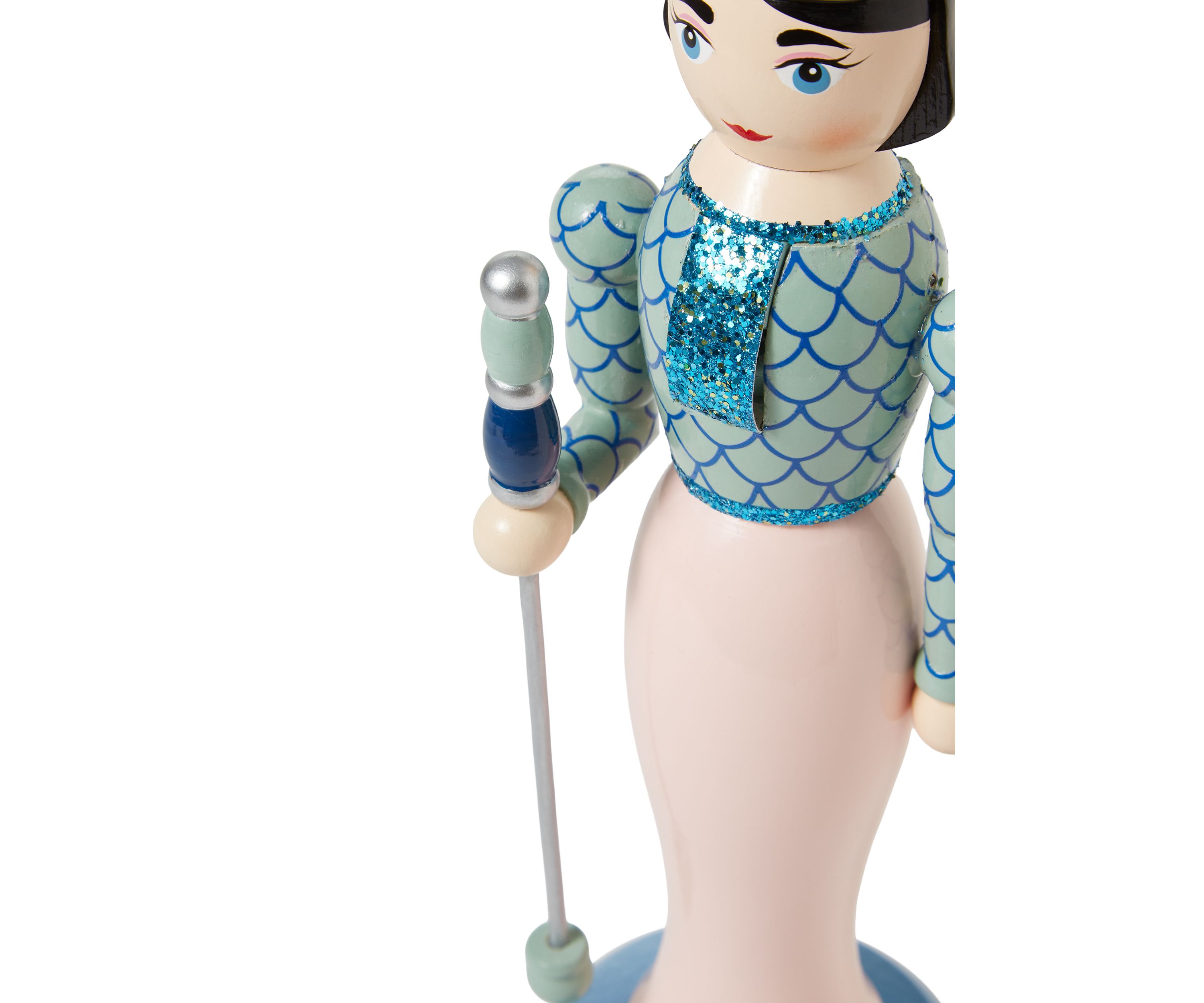 Wooden Mermaid Nutcracker