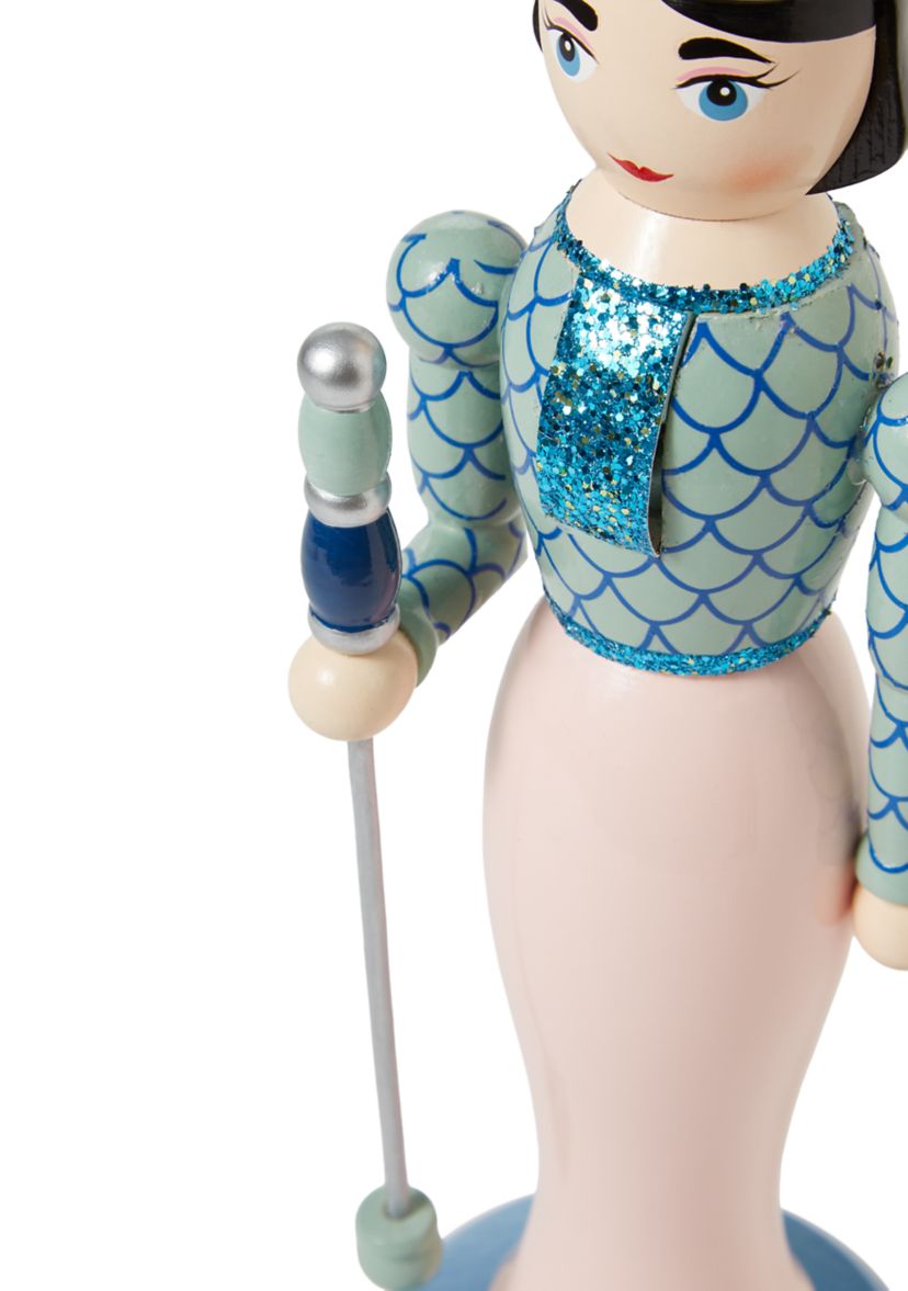Wooden Mermaid Nutcracker