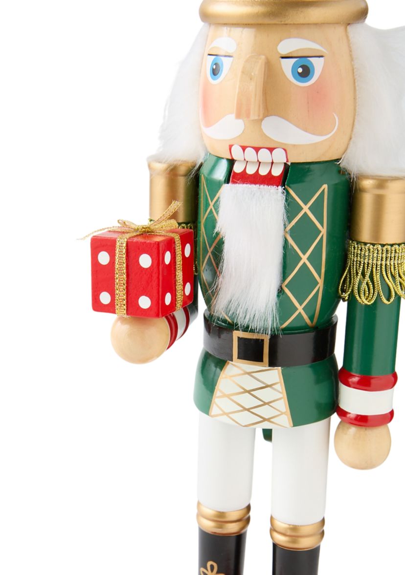 Red and Green Countdown Nutcracker