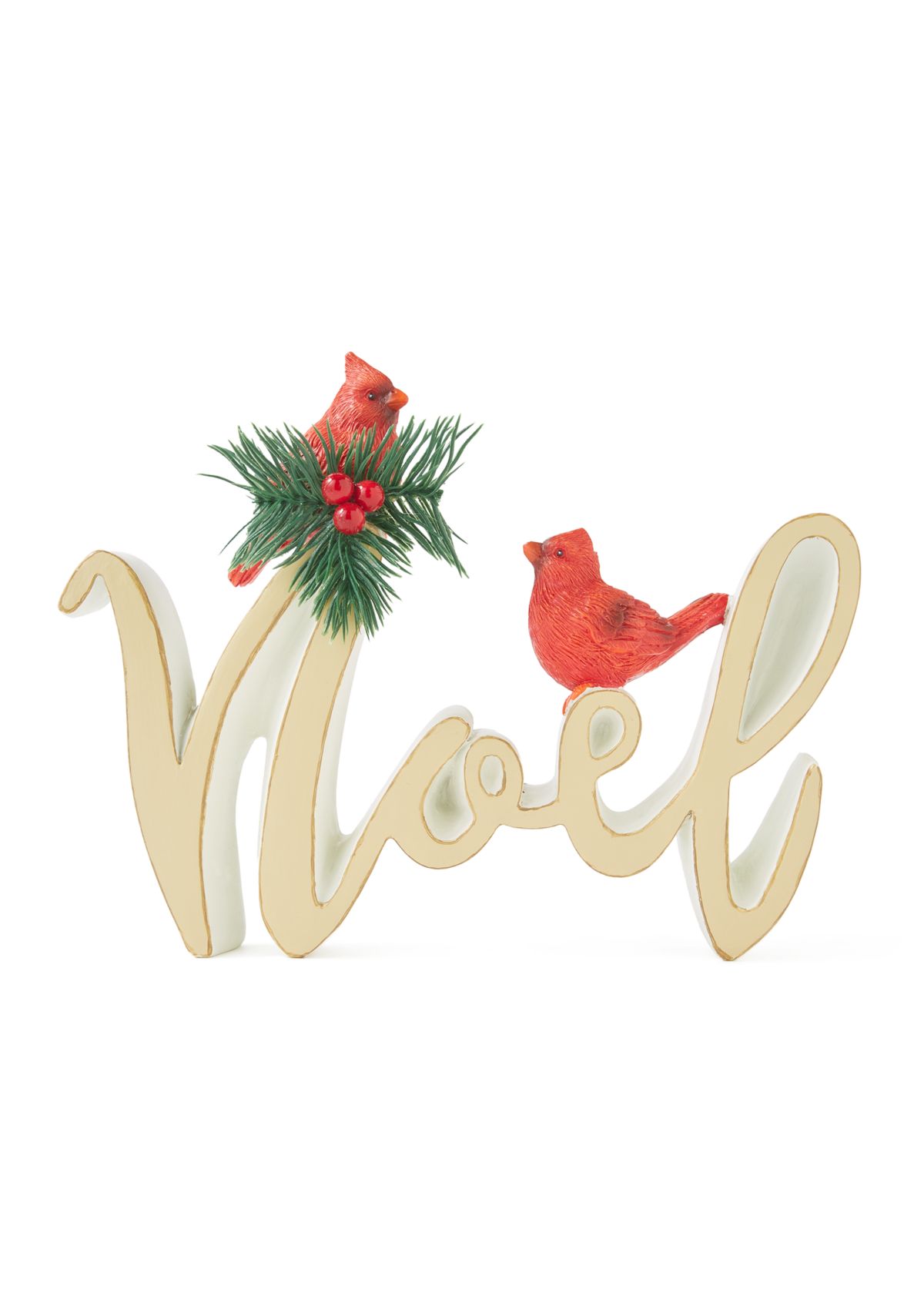 "Noel" Cardinal Holiday Décor