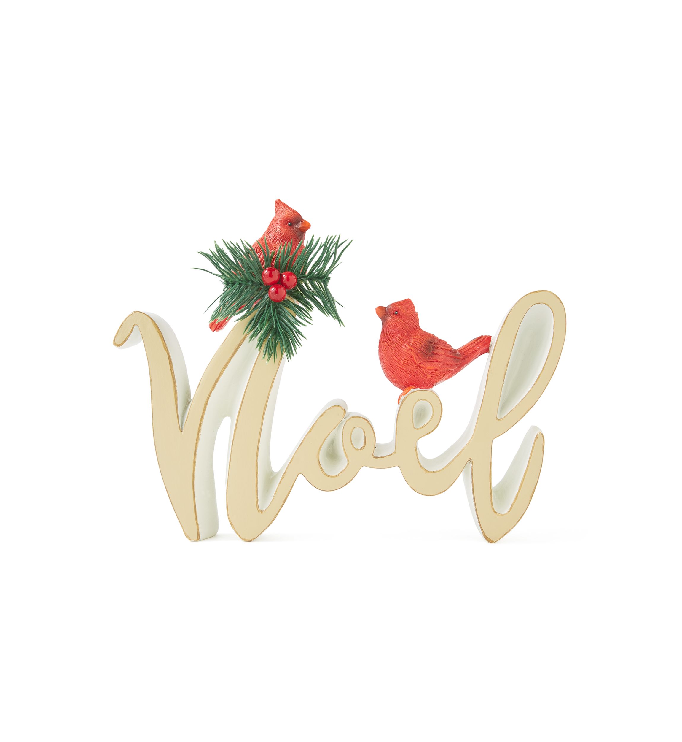 "Noel" Cardinal Holiday Décor