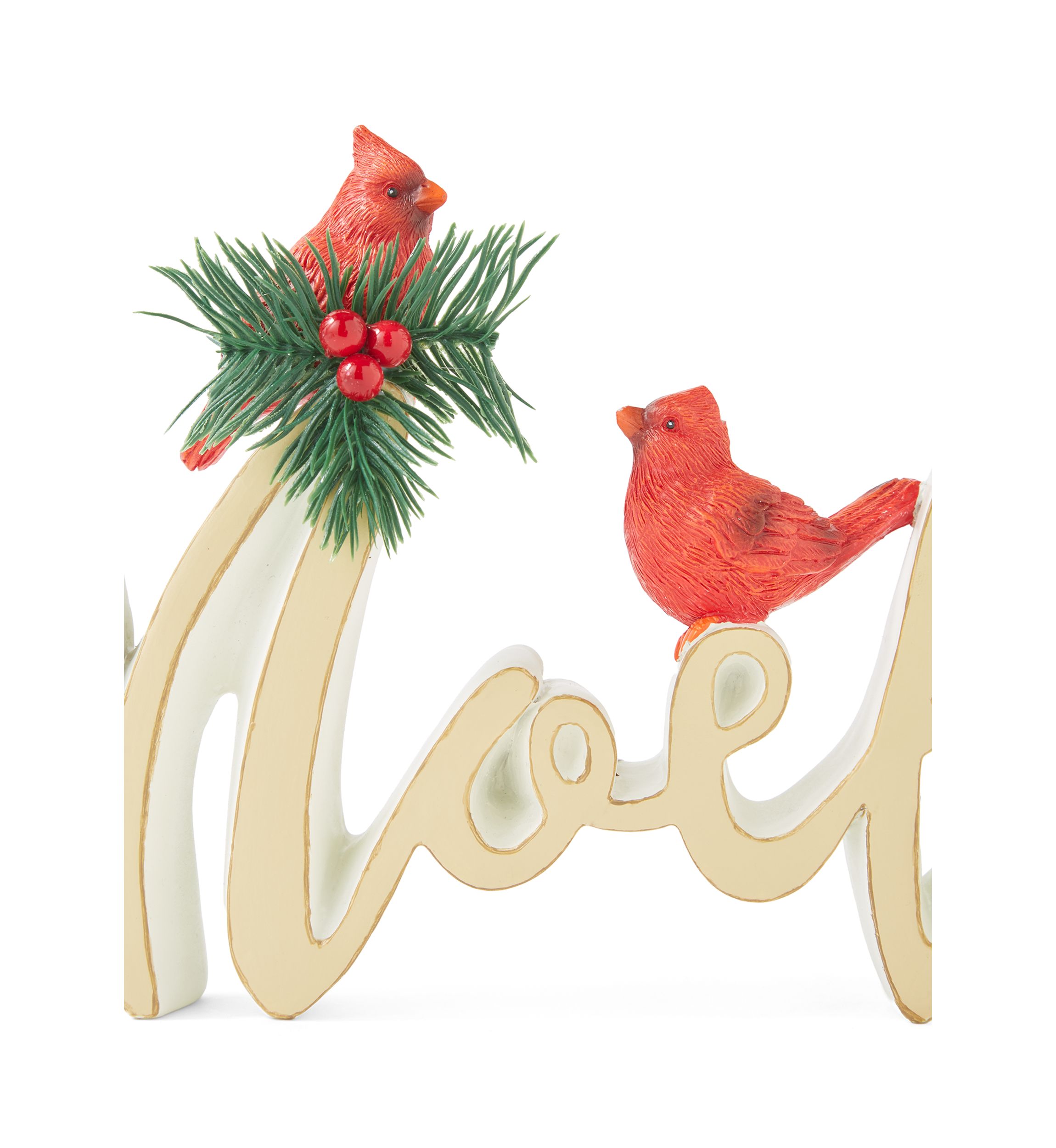 "Noel" Cardinal Holiday Décor