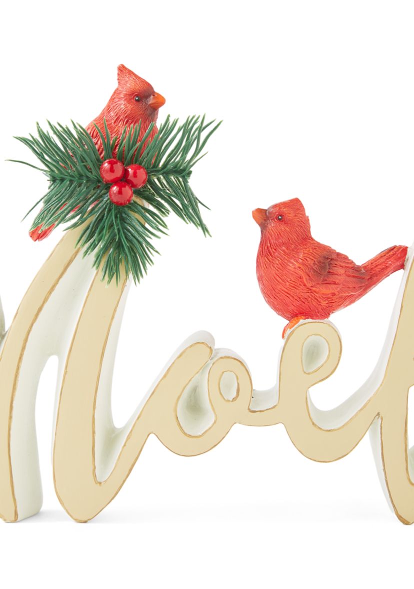 "Noel" Cardinal Holiday Décor