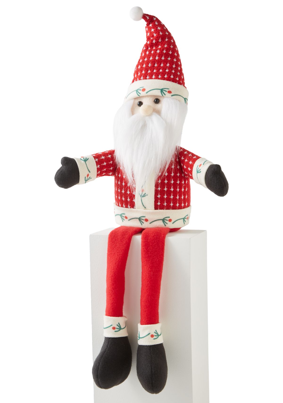 Stuffed Santa Sitter 