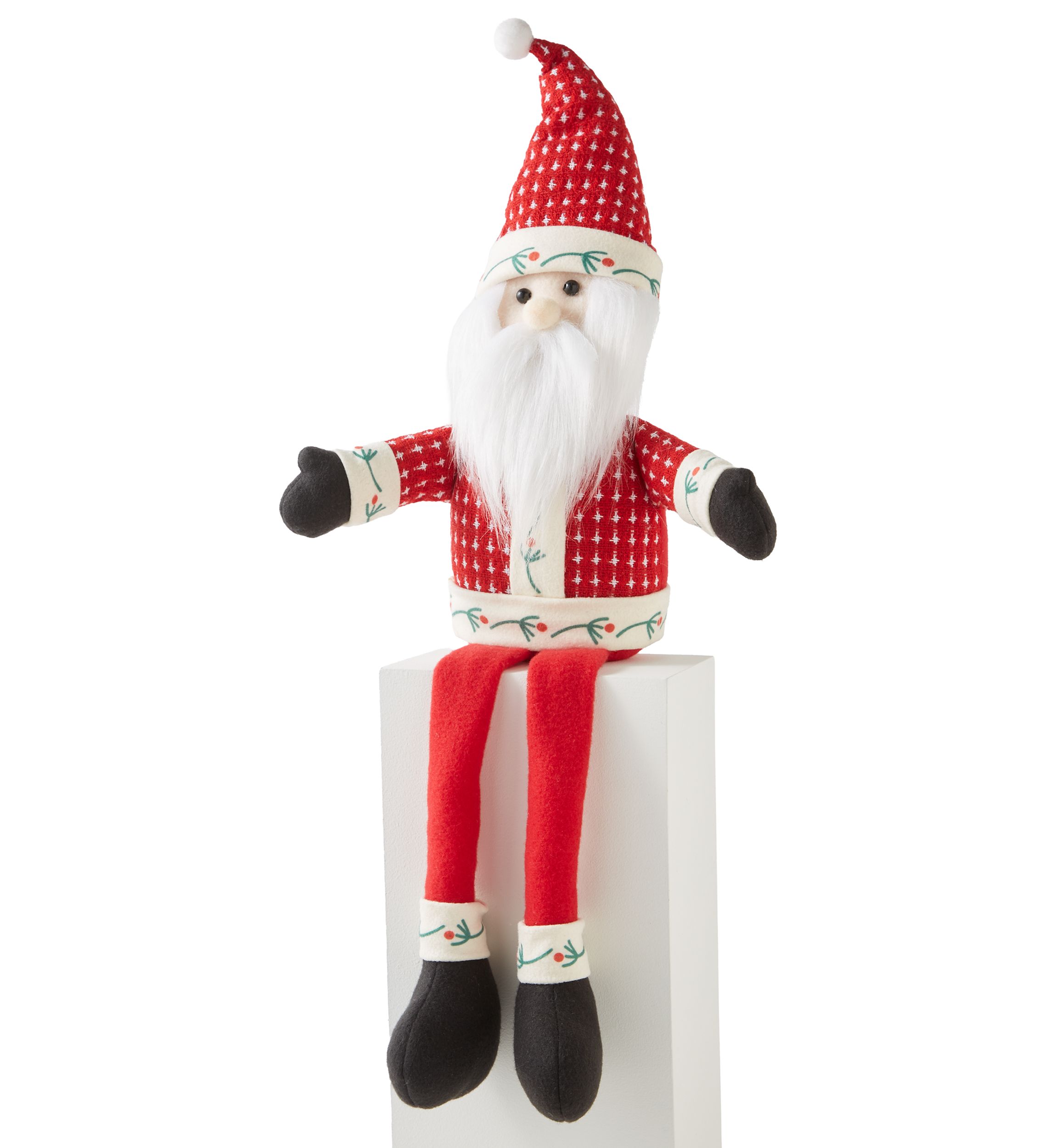 Stuffed Santa Sitter 