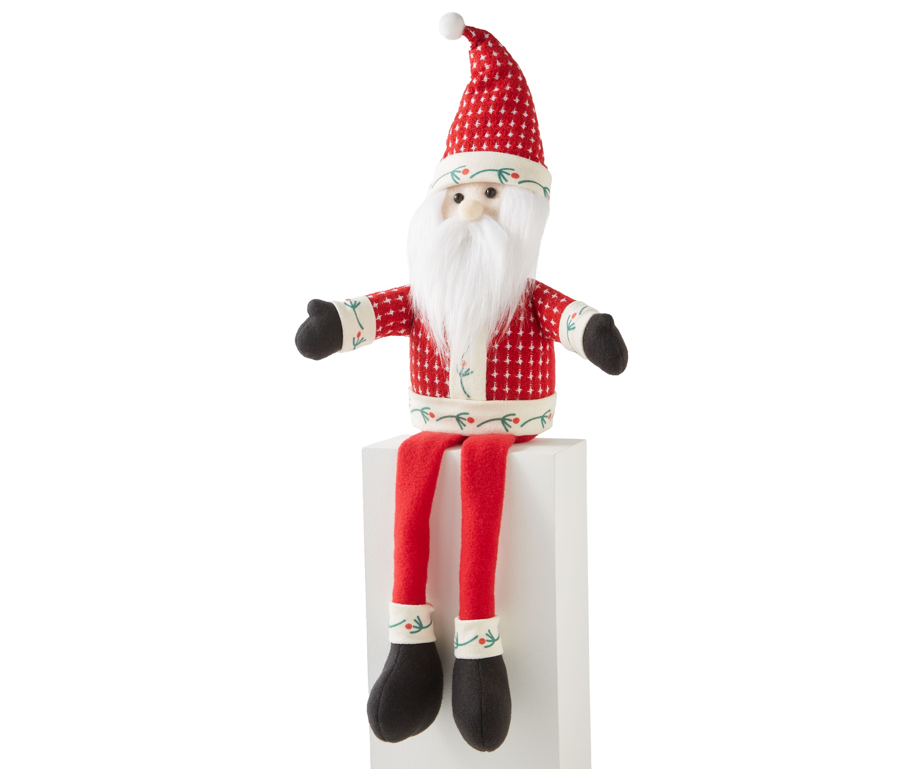 Stuffed Santa Sitter 