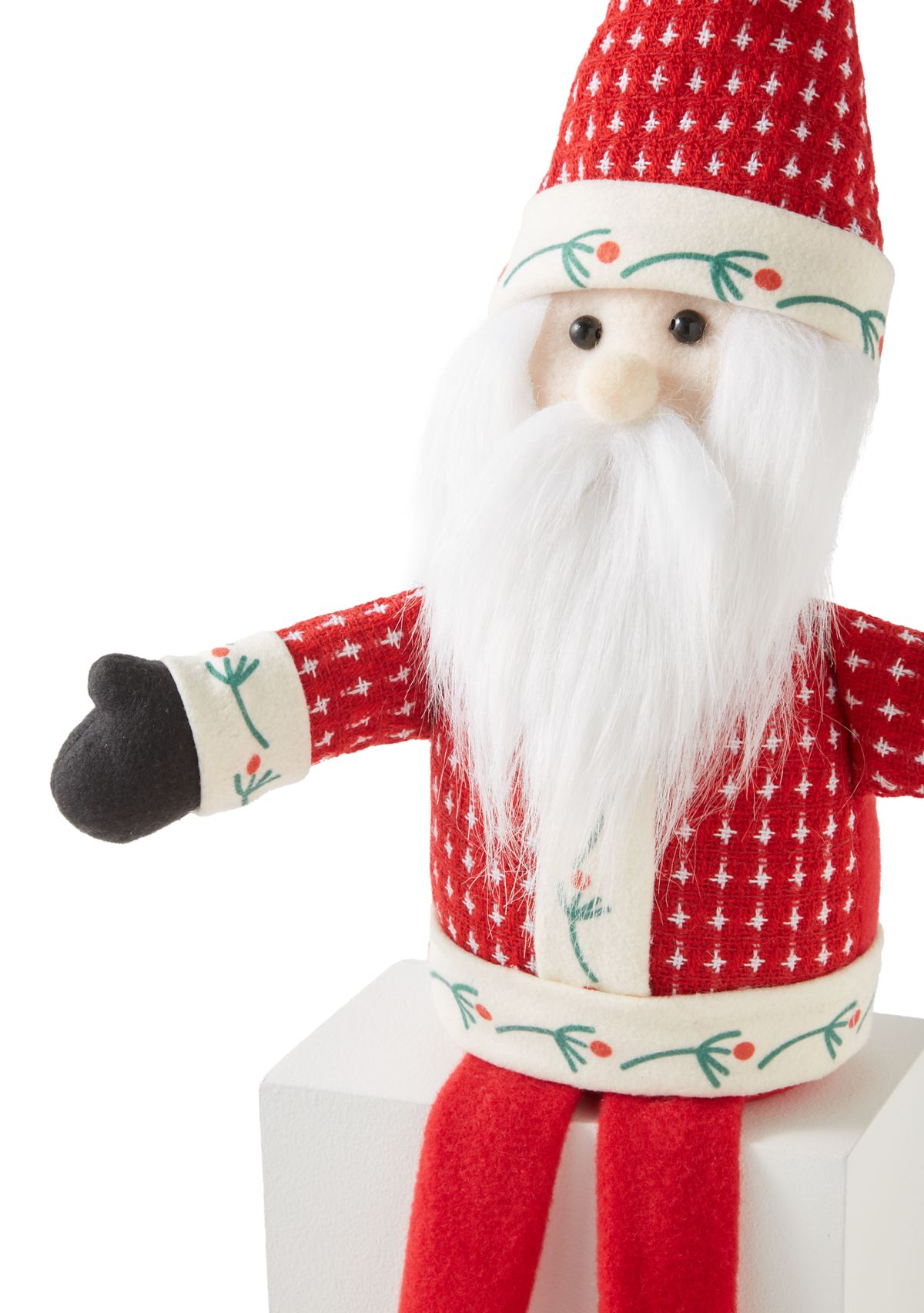 Stuffed Santa Sitter 