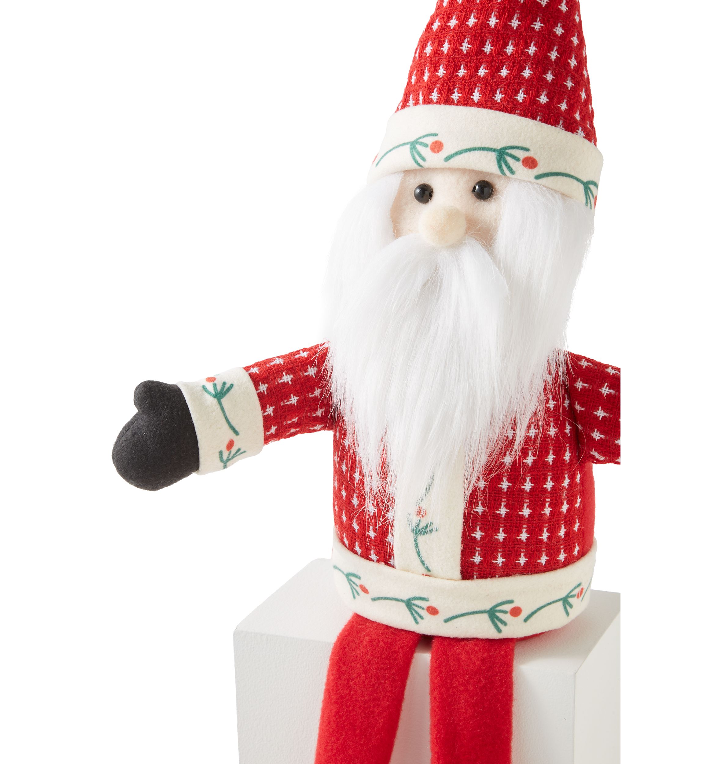 Stuffed Santa Sitter 