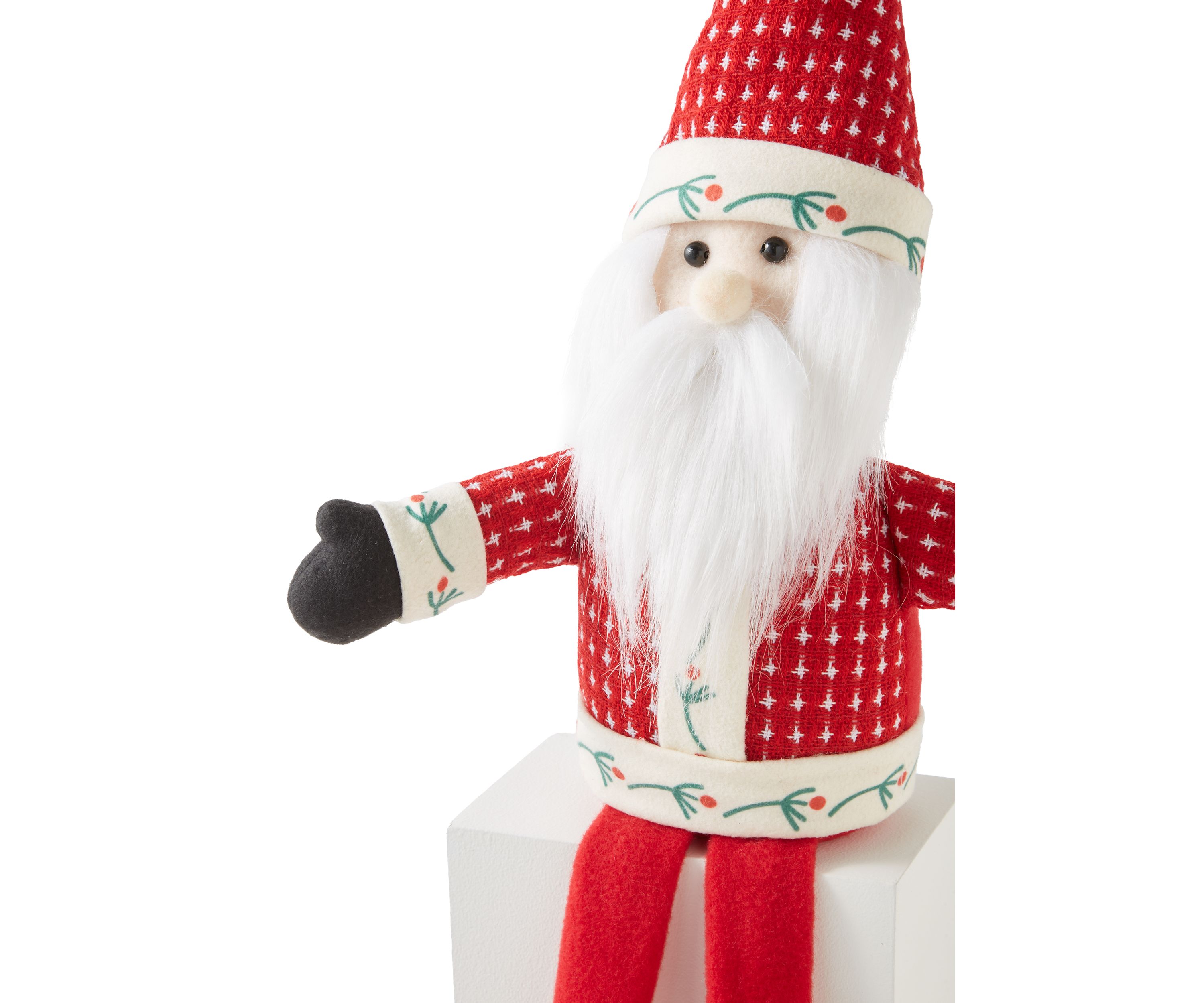 Stuffed Santa Sitter 