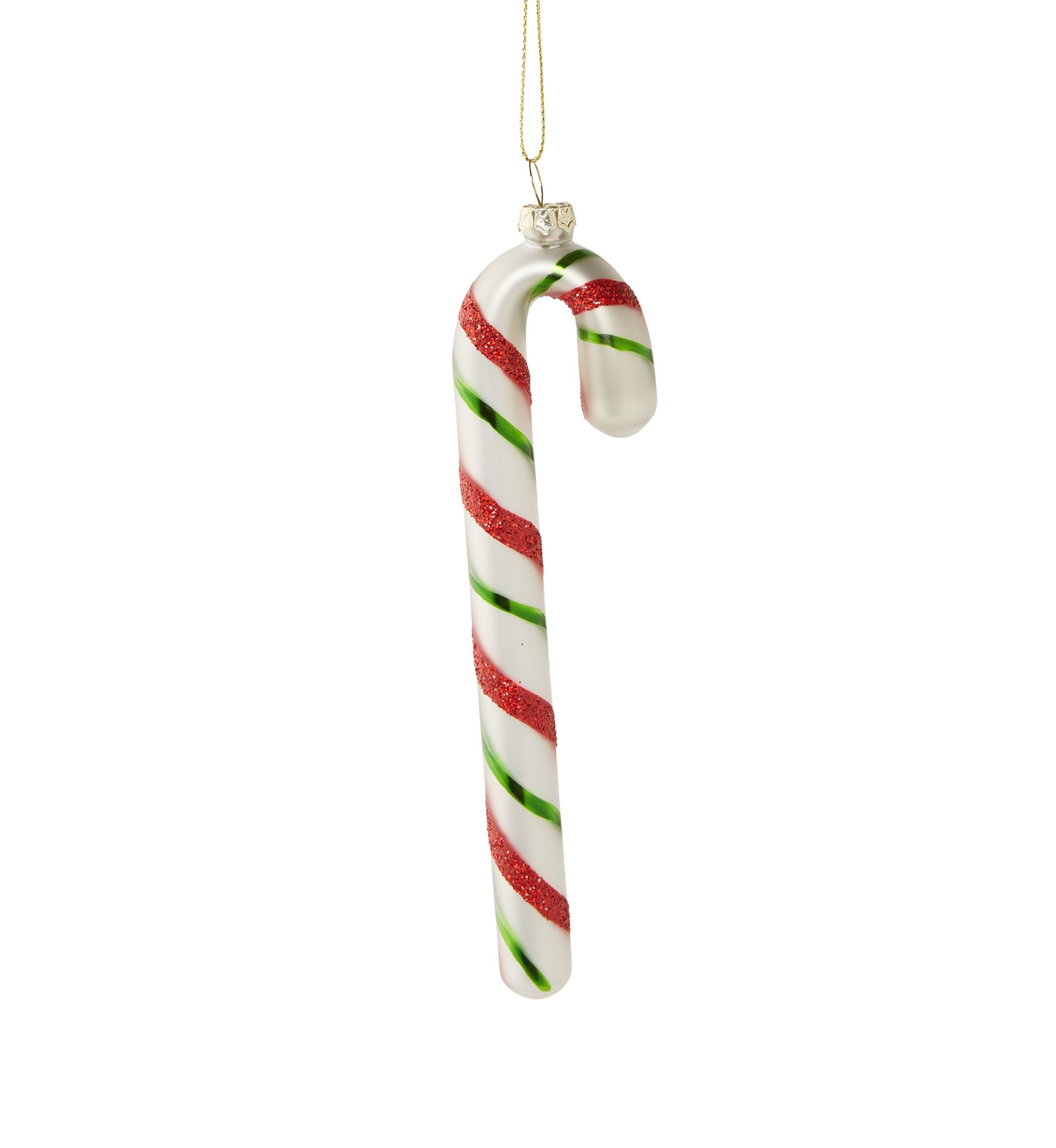 Holiday Candy Cane Ornaments - Set of 4 
