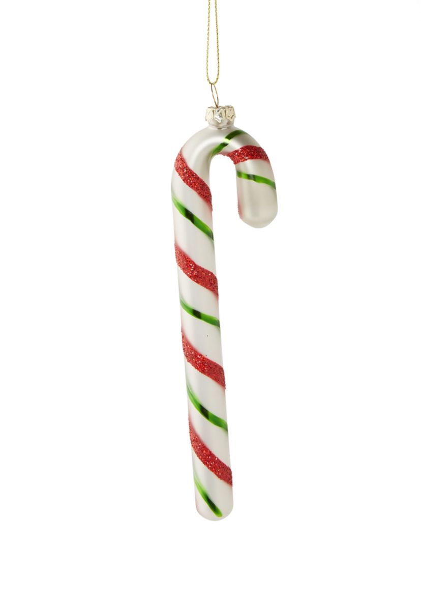Holiday Candy Cane Ornaments - Set of 4 