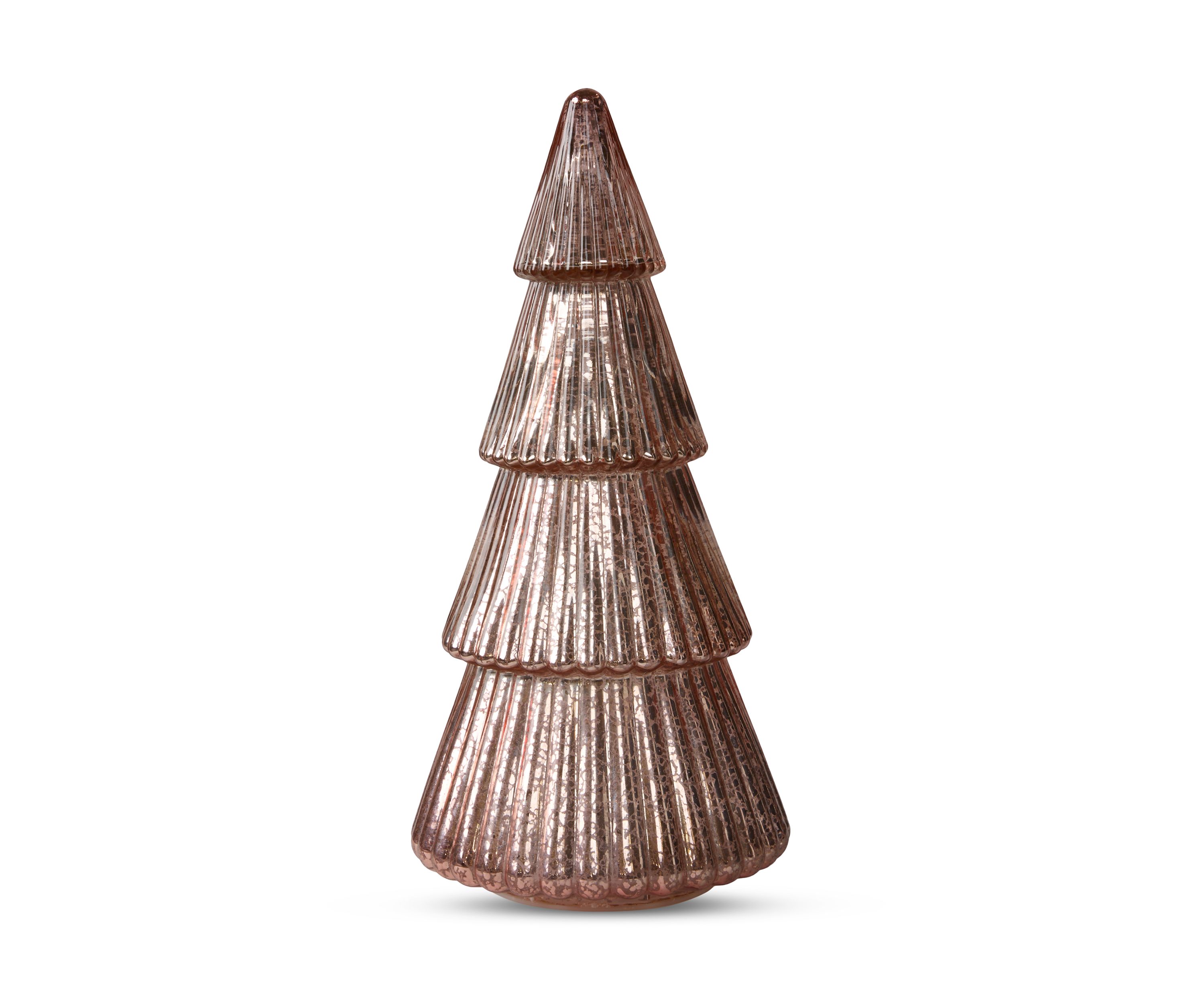 Pink Glass LED Decorative Tree
