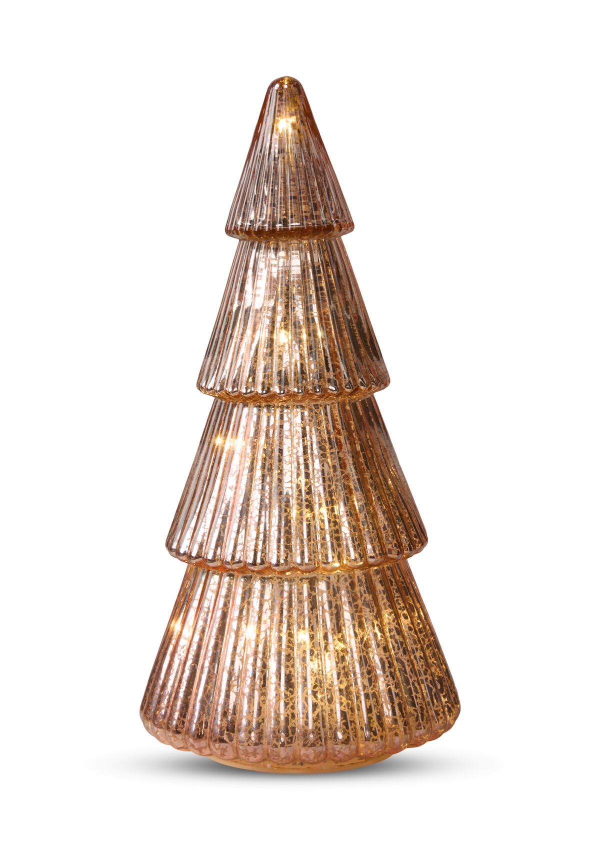 Pink Glass LED Decorative Tree