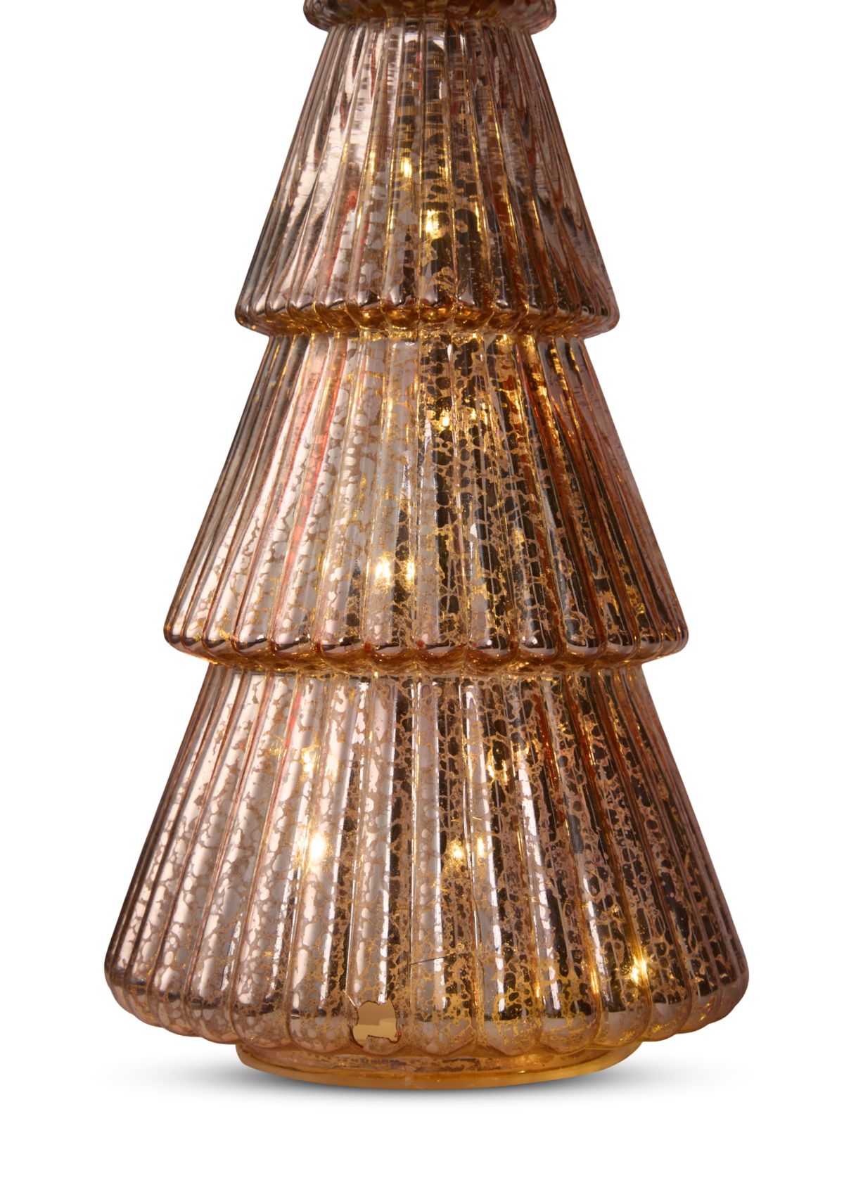 Pink Glass LED Decorative Tree