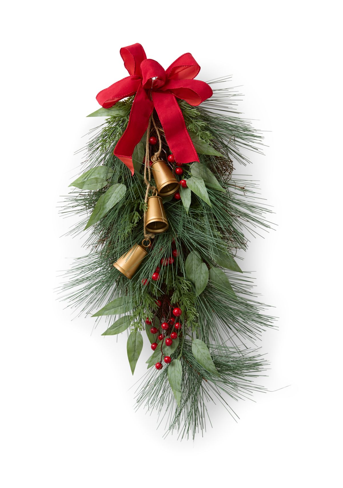 Pine and Berry Holiday Swag 