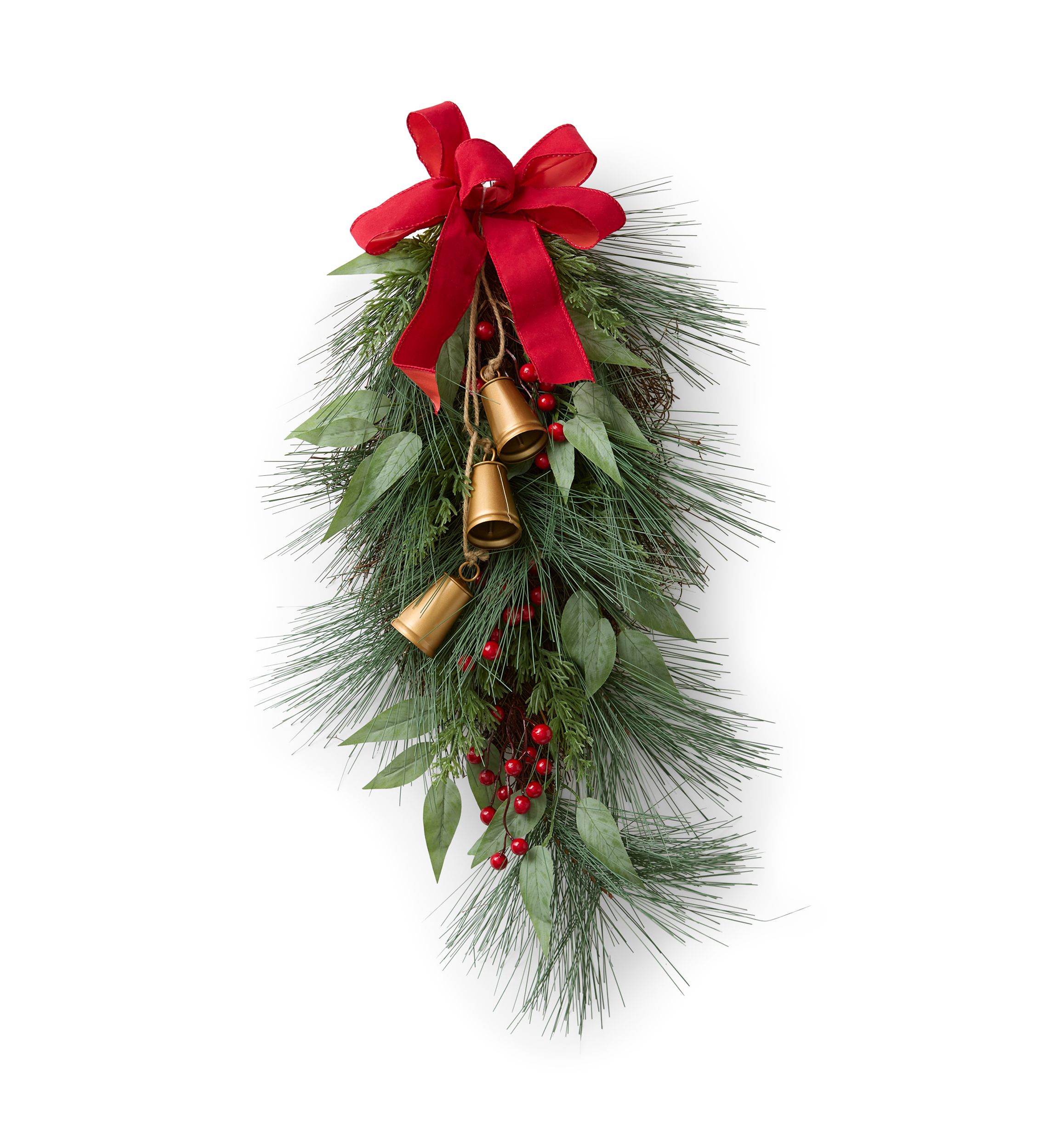 Pine and Berry Holiday Swag 
