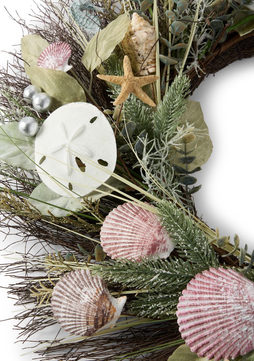 Coastal Christmas Wreath
