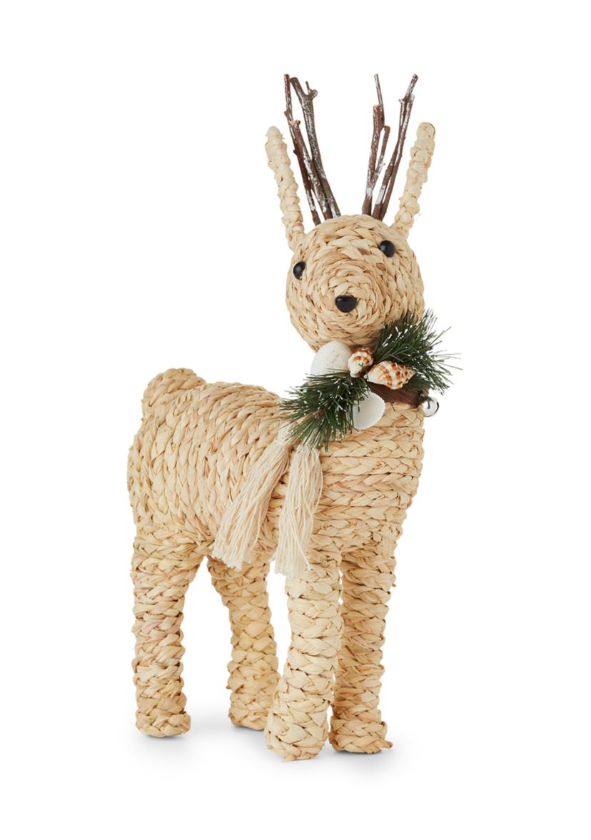 Coastal Woven Standing Deer 