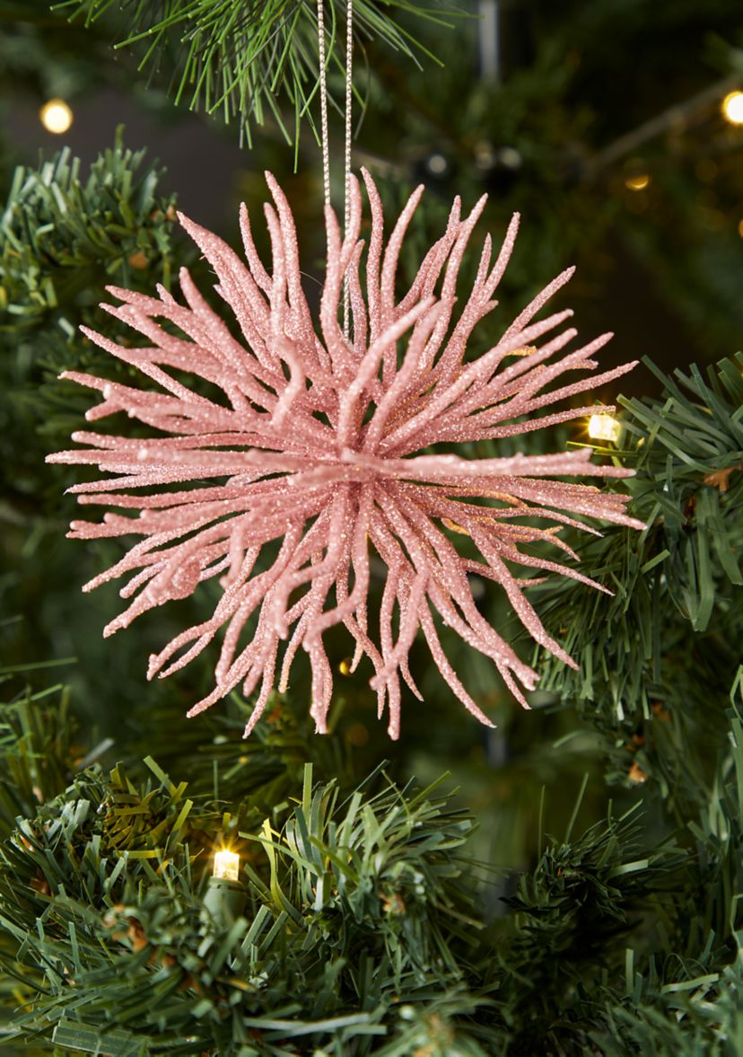 Sea Urchin Glitter Ornaments - Set of 4 