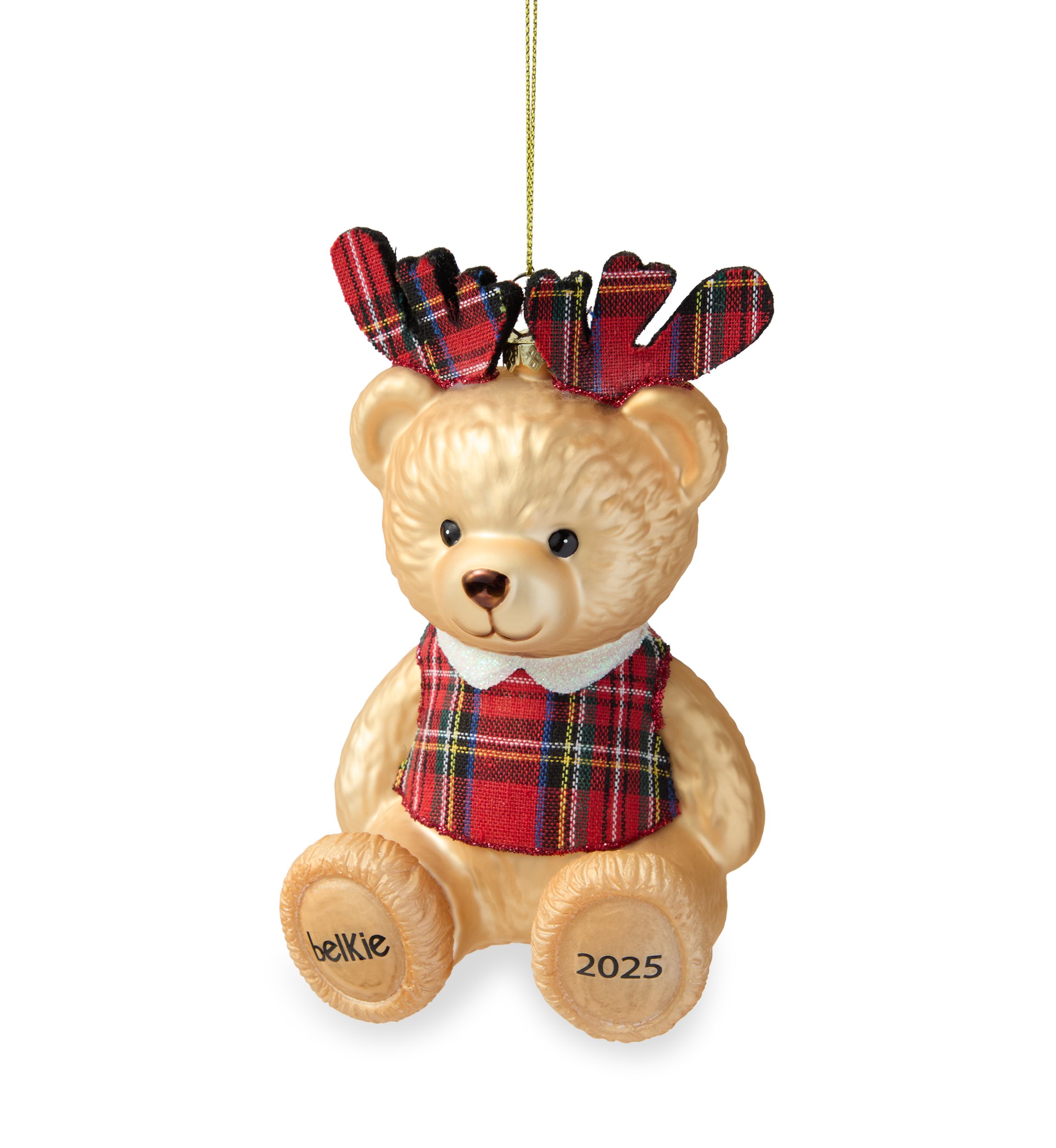 Holiday Belkie Bear 2025 Ornament