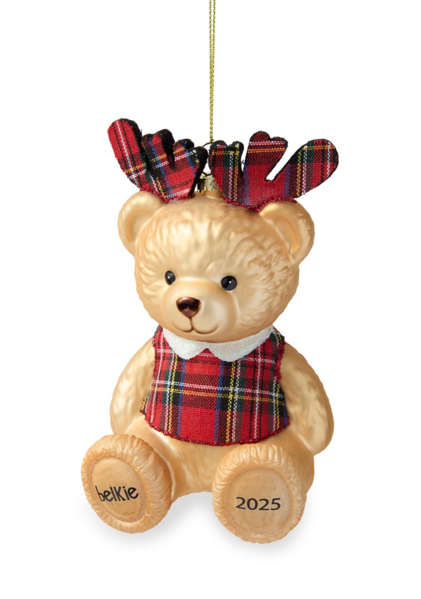 Holiday Belkie Bear 2025 Ornament
