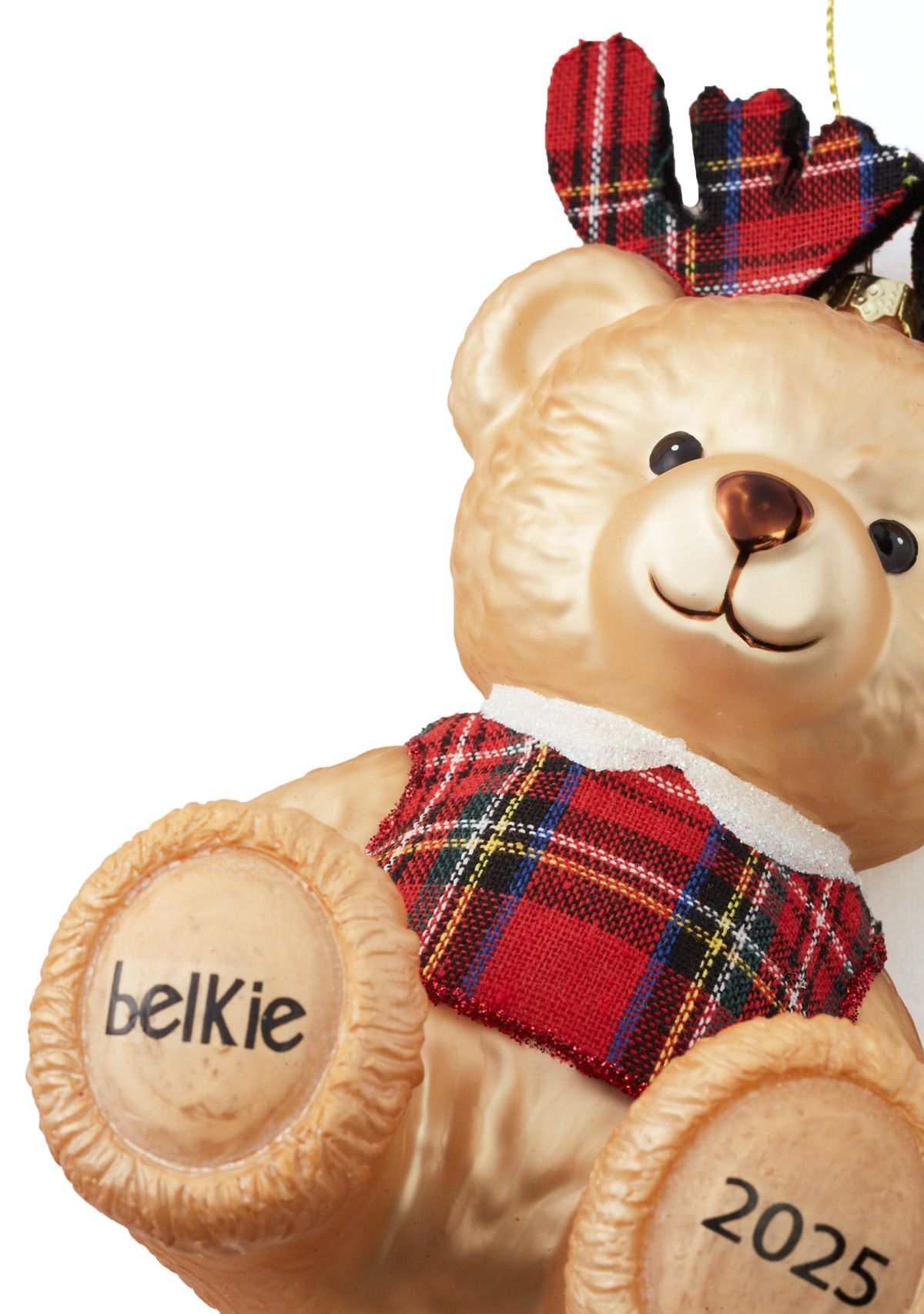Set of 2 Belkie Bear Ornaments