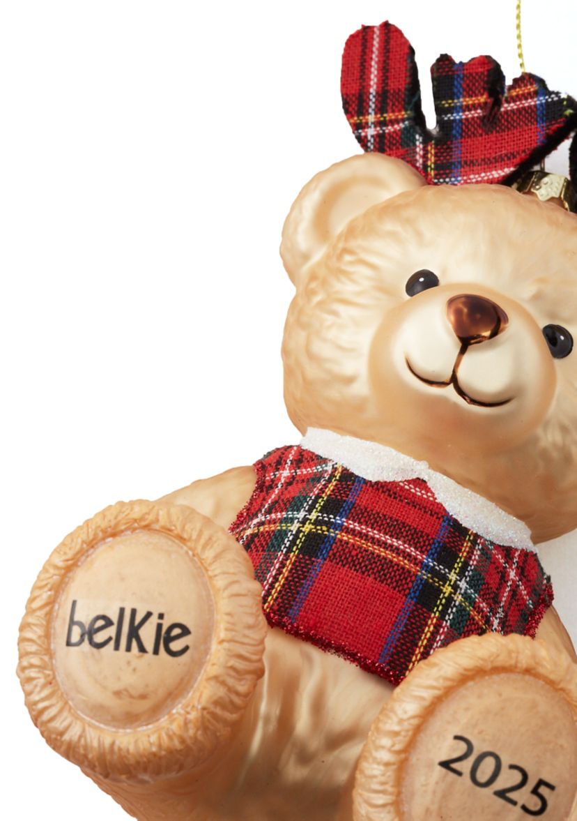 Set of 2 Belkie Bear Ornaments