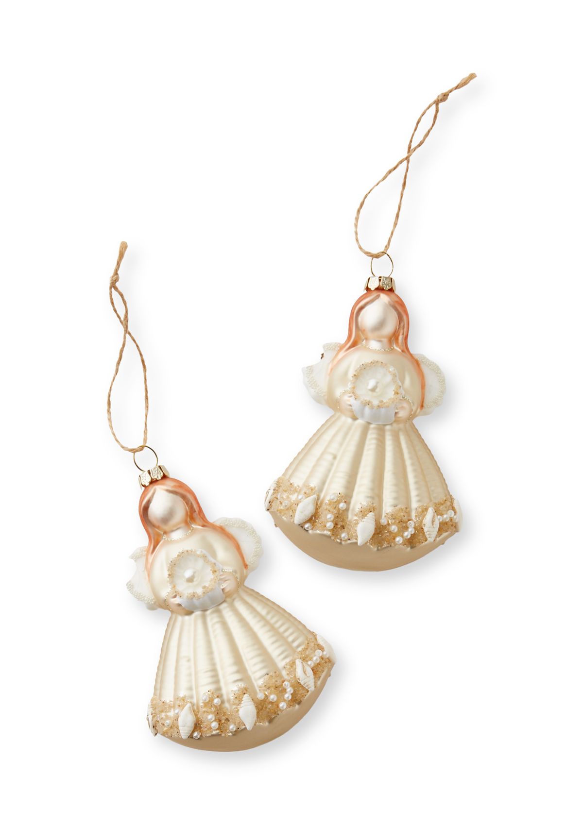 Set of 2 Angel Ornaments